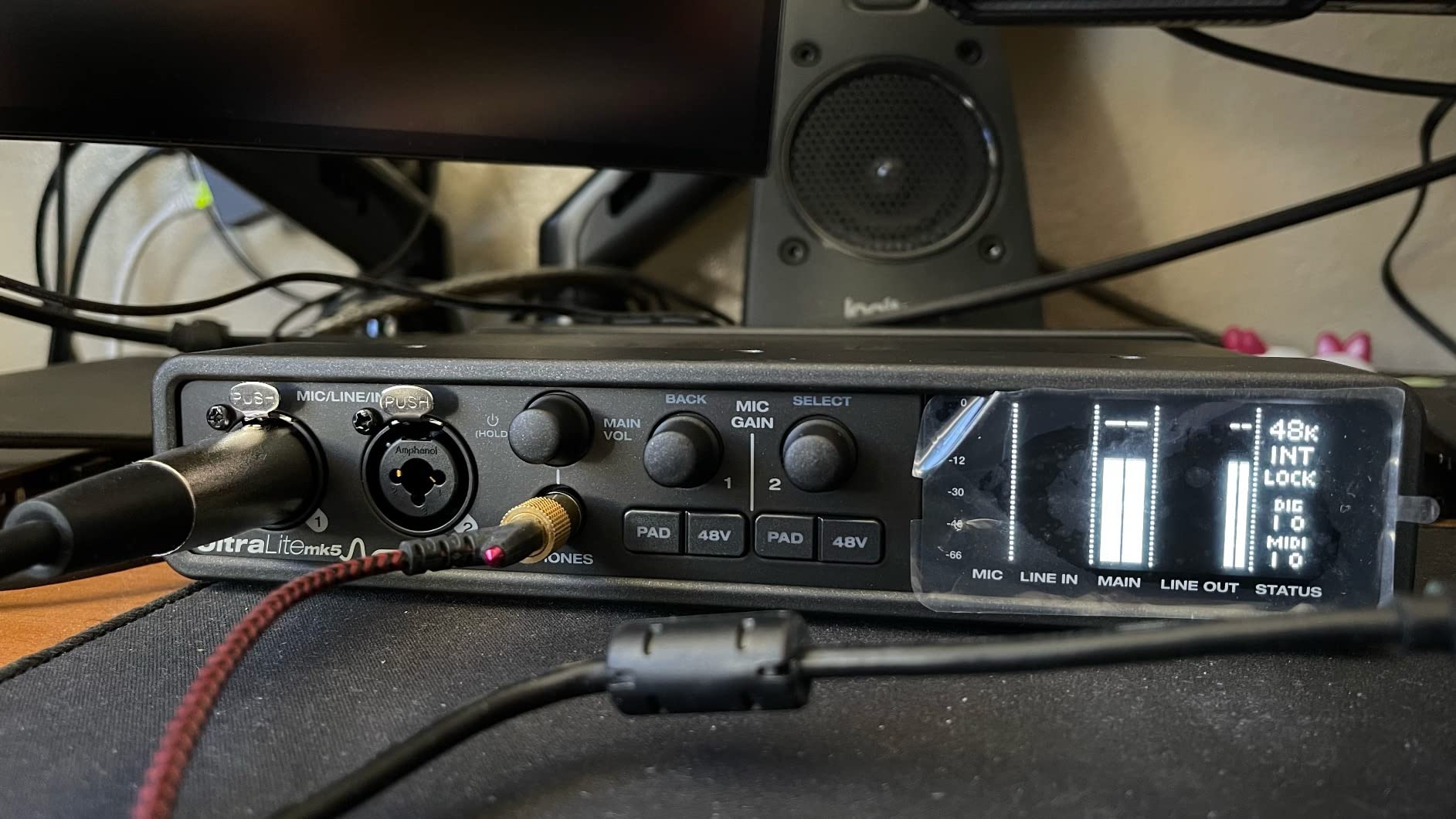 MOTU UltraLite-mk5 18x22 USB Audio Interface 3 for Mac, Windows and iOS with mixing and effects customer photo 2