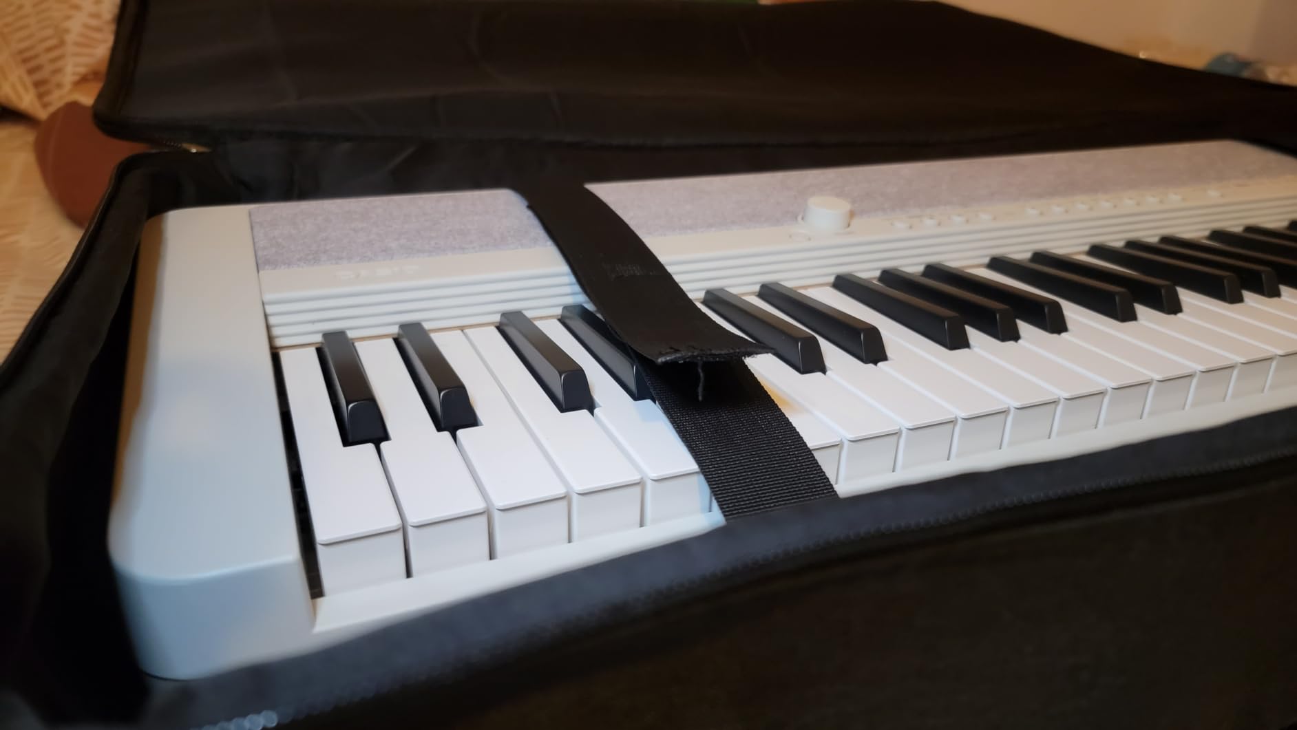 Casio Casiotone CT-S1 61-Key Portable Keyboard - Black | Touch-sensitive, retro design; stereo grand piano + 60 AiX tones; 64-note polyphony; USB-MIDI customer photo 1