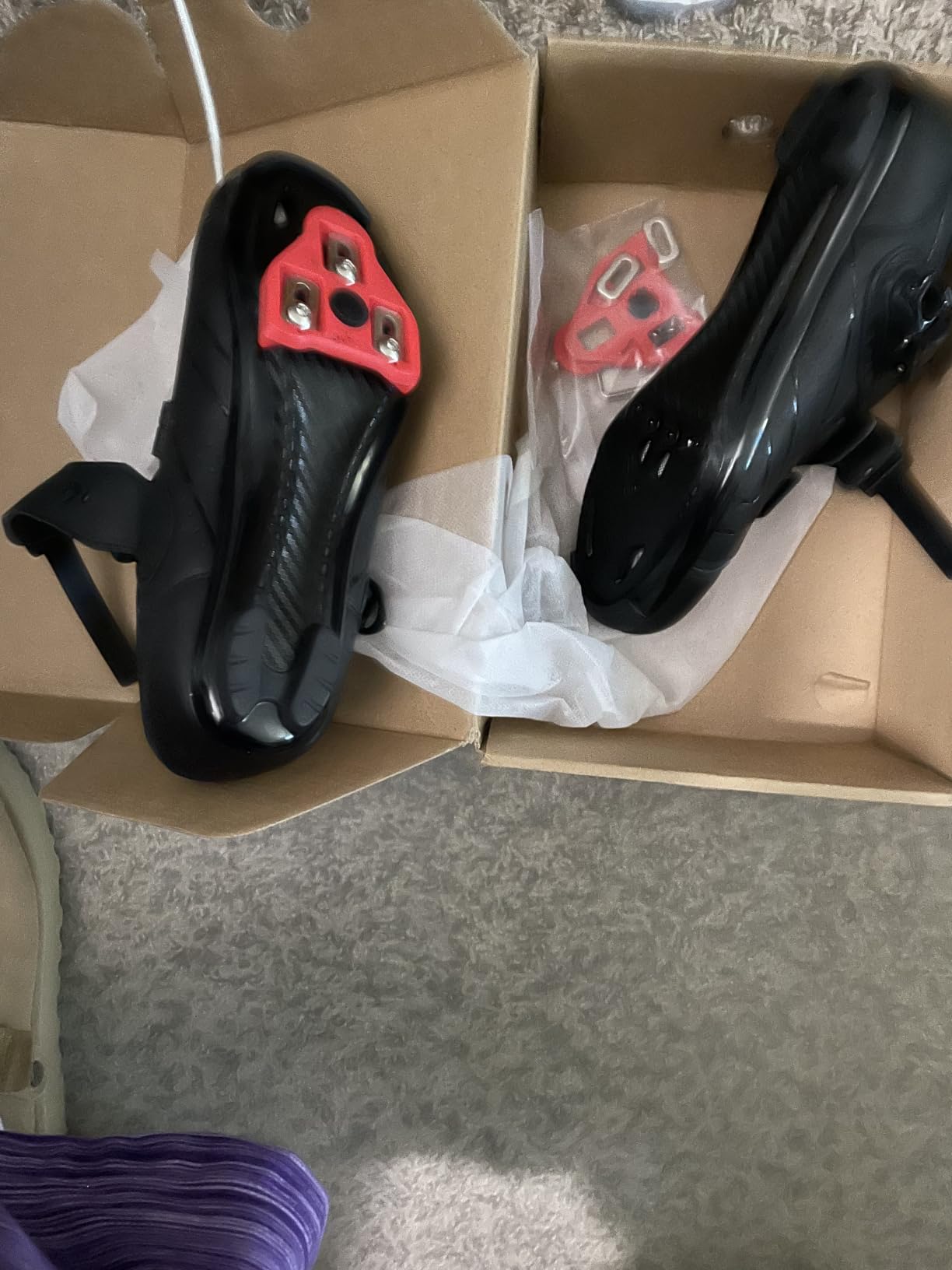 KESCOO Unisex Cycling Shoes Compatible with Peloton Indoor Road Bike customer photo 1