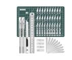 Jneoace Exacto Knife Precision Carving Craft Hobby Knife Kit with 40 PCS Exacto Blades for DIY Art Work Cutting, Hobby, Scrapbooking, Stencil customer photo 2