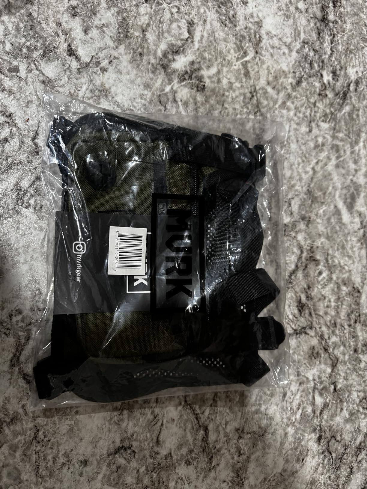 MVRK Water Resistant Running Vest Chest Pack, Phone Holder for Running, Lightweight Training Pack with Reflective Detail customer photo 1