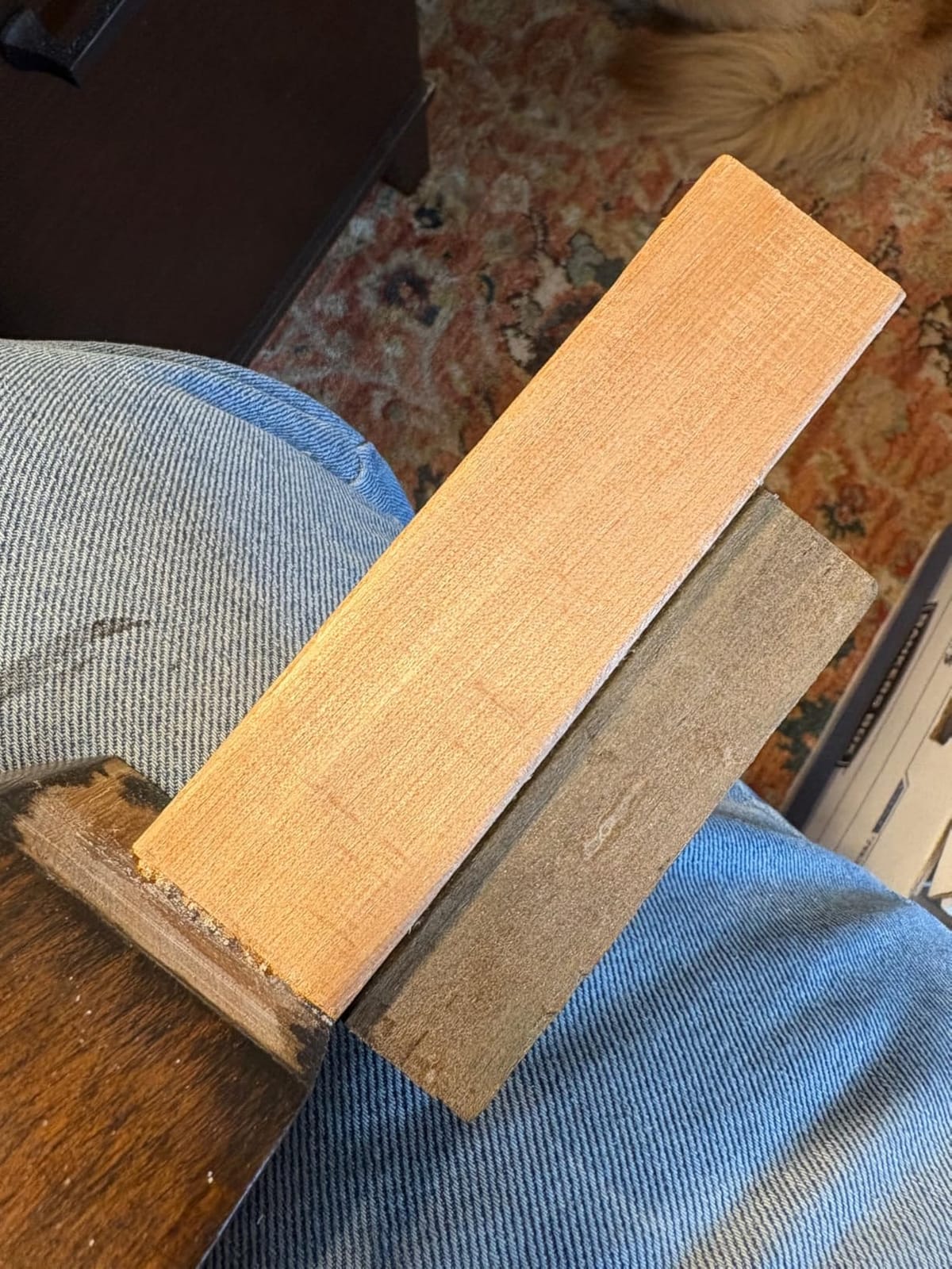 Cabinet Scraper Burnisher with 4 Piece Multi-Shaped Scraper Set (2 Rectangle, 1 Curved, 1 Gooseneck) customer photo 1