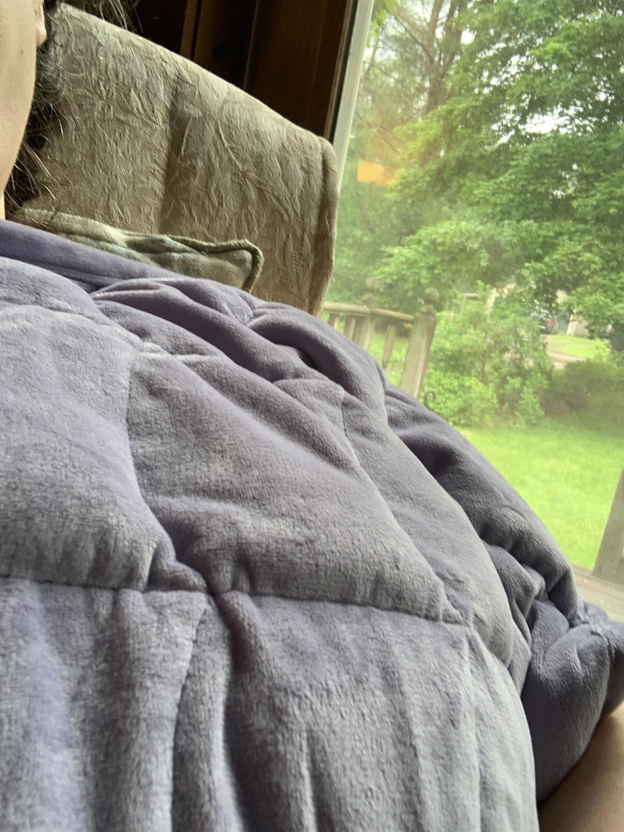 nodpod Body 6.5lb Patented Compact Weighted Blanket | Perfect for Relaxation, Lounging, Napping, Sleeping & Travel, Glass Bead Filled, Machine Washable, 29