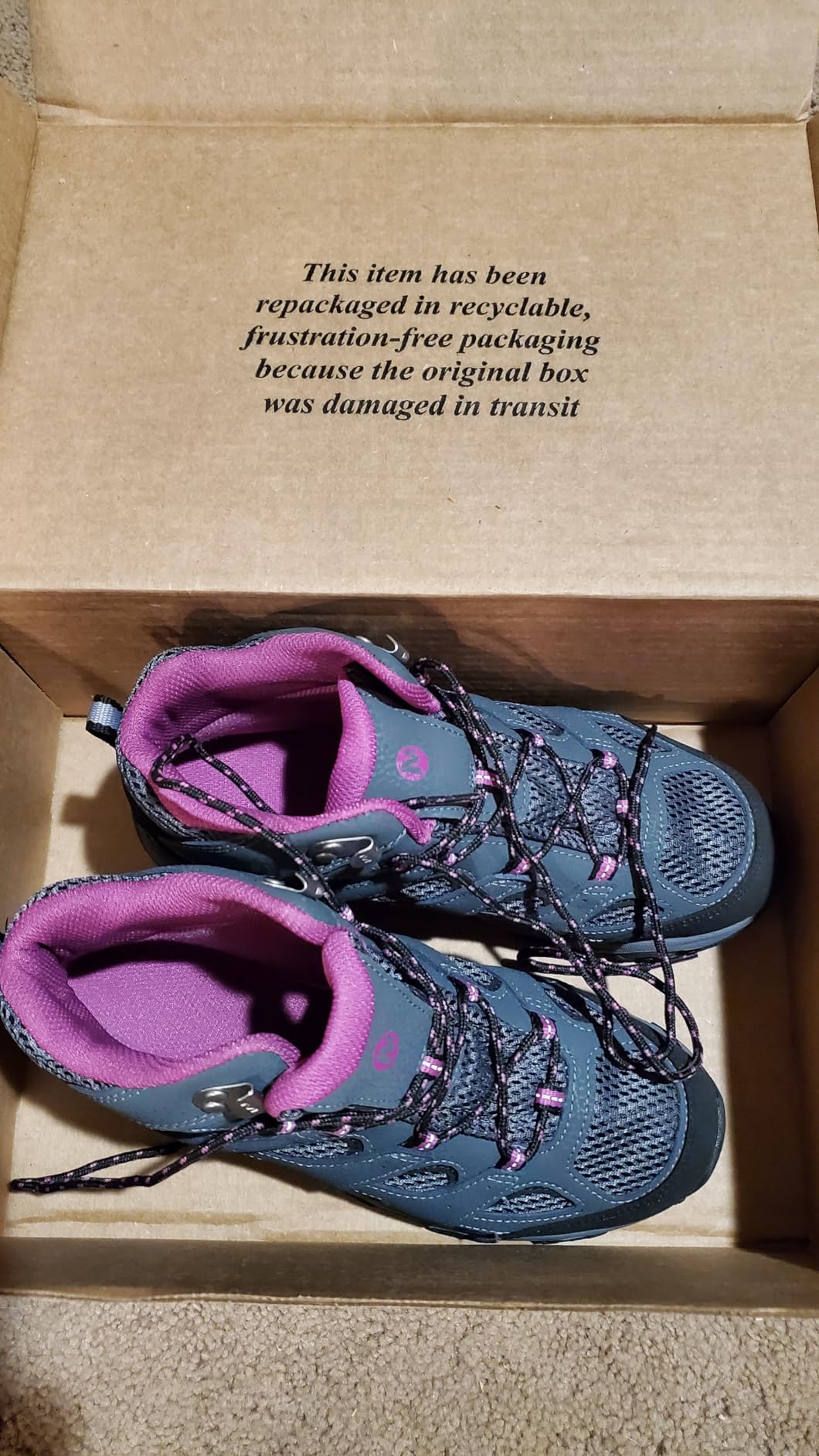 Merrell unisex-child Moab 3 Mid Wp customer photo 2