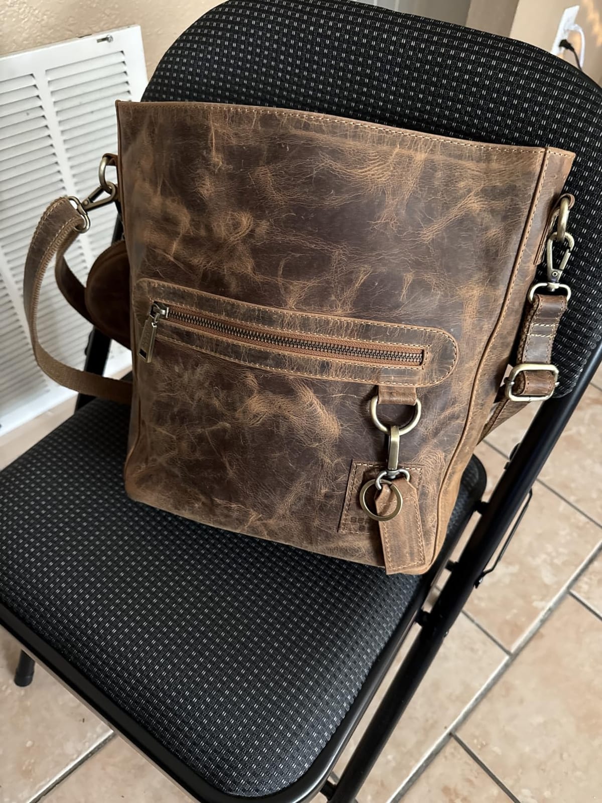BERLINER BAGS Genuine Leather Crossbody Purses For Women Siena customer photo 2
