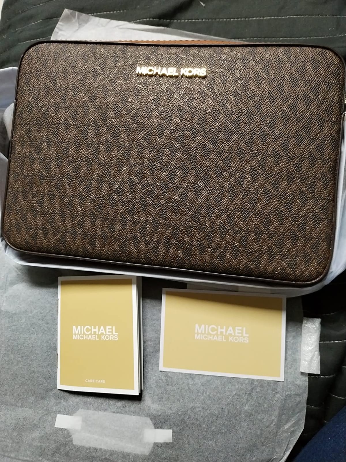 Michael Kors Women's Jet Set Large Crossbody Bag customer photo 2