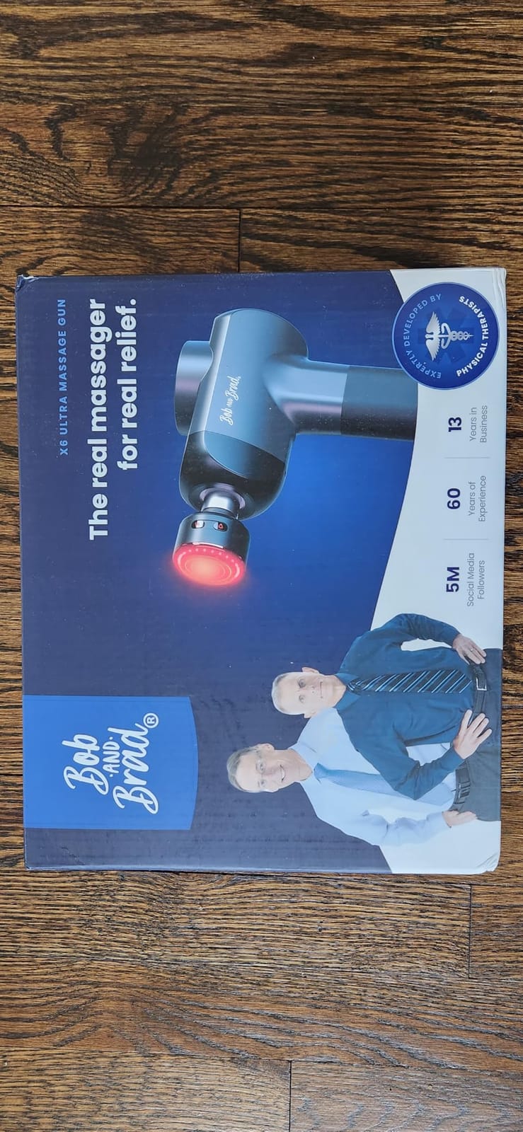 BOB AND BRAD X6 Pro Massage Gun Deep Tissue Percussion with Metal Head | FSA Eligible Professional Muscle Massage Gun for Athletes, HSA Electric Massager Gun for Pain Relief, Gift for Men Women customer photo 1