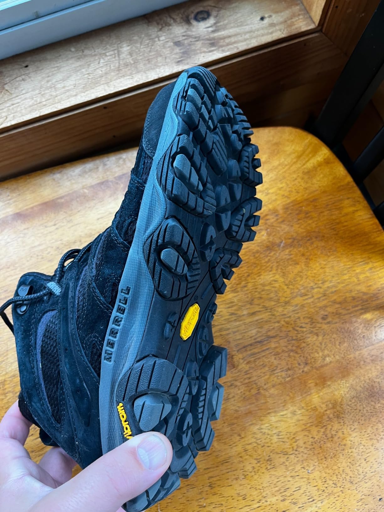 Merrell Men's Moab 3 Mid Hiking Boot customer photo 2
