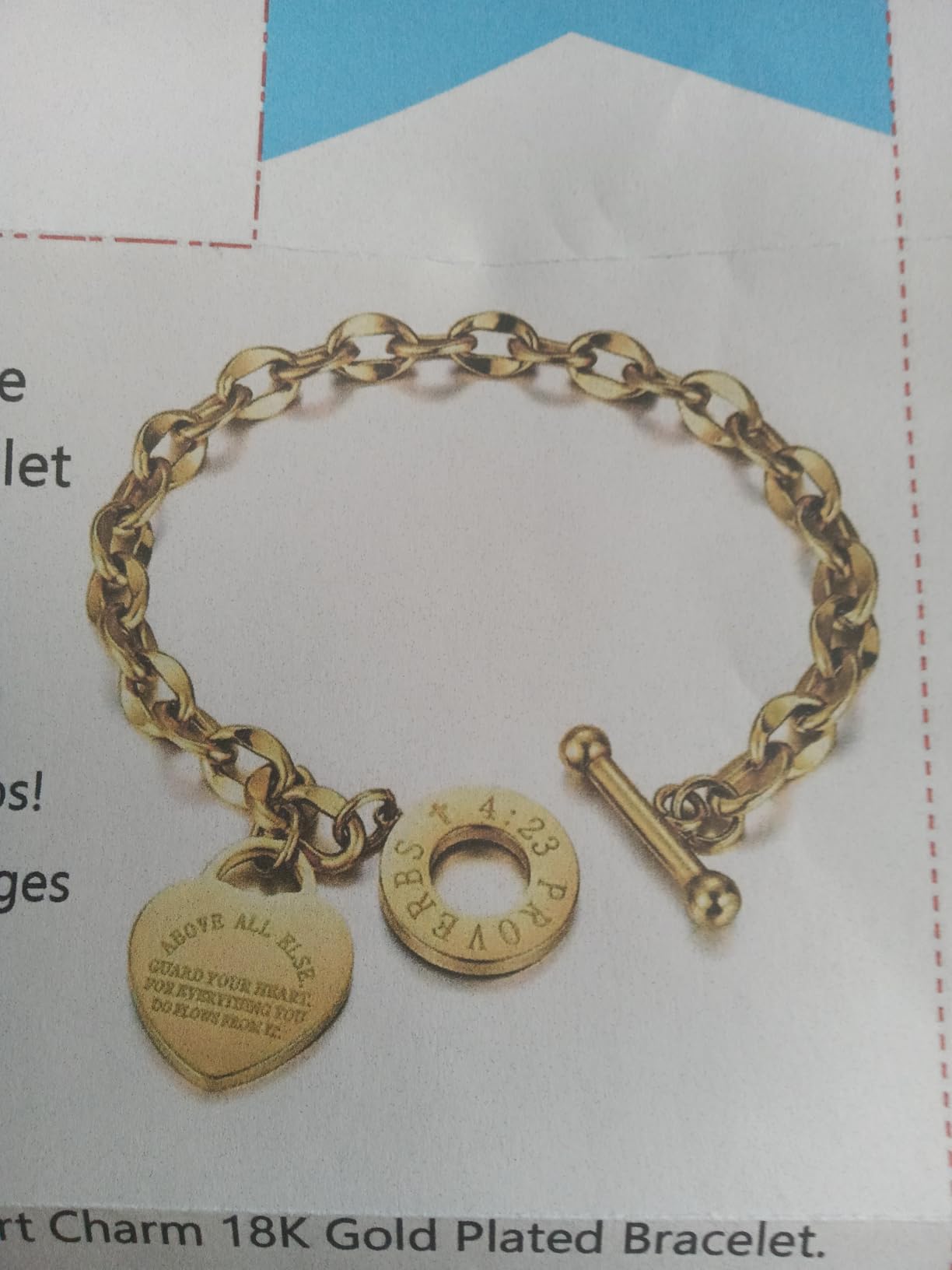 Emibele Heart Charm Bracelet for Women, Bracelet Jewelry customer photo 1