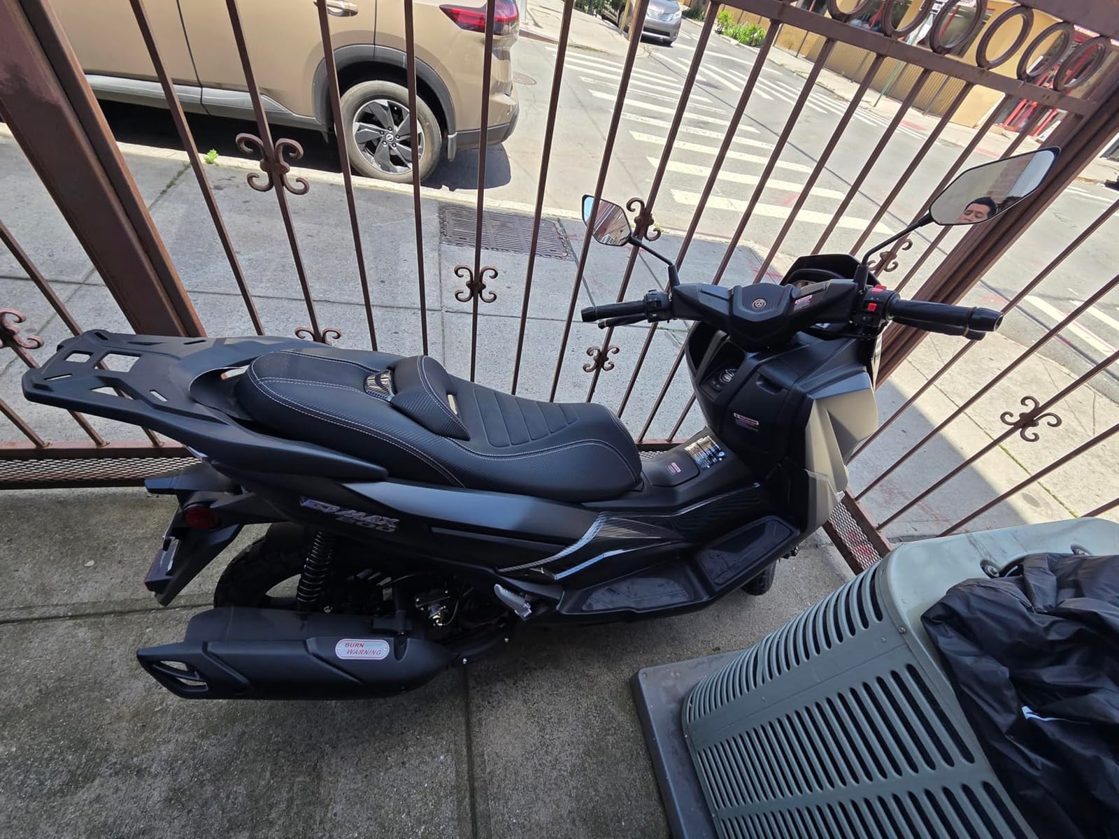 SECELES Heavy Duty Motorcycle Cover Fits up to 86
