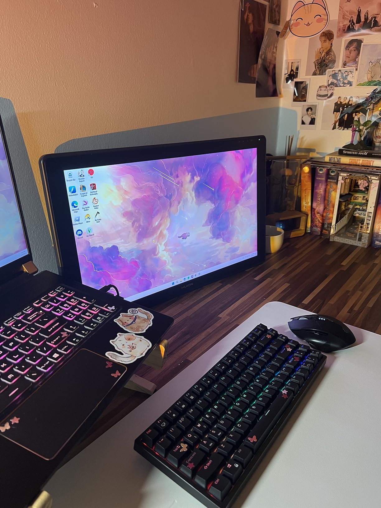 RK ROYAL KLUDGE RK84 Wireless RGB 75% Hot Swappable Mechanical Keyboard | 84 Keys Wireless Gaming Keyboard w/High-Capacity Battery, Triple Mode BT5.0/2.4G/USB-C, RK Custom Switch, Pro Driver Support customer photo 1
