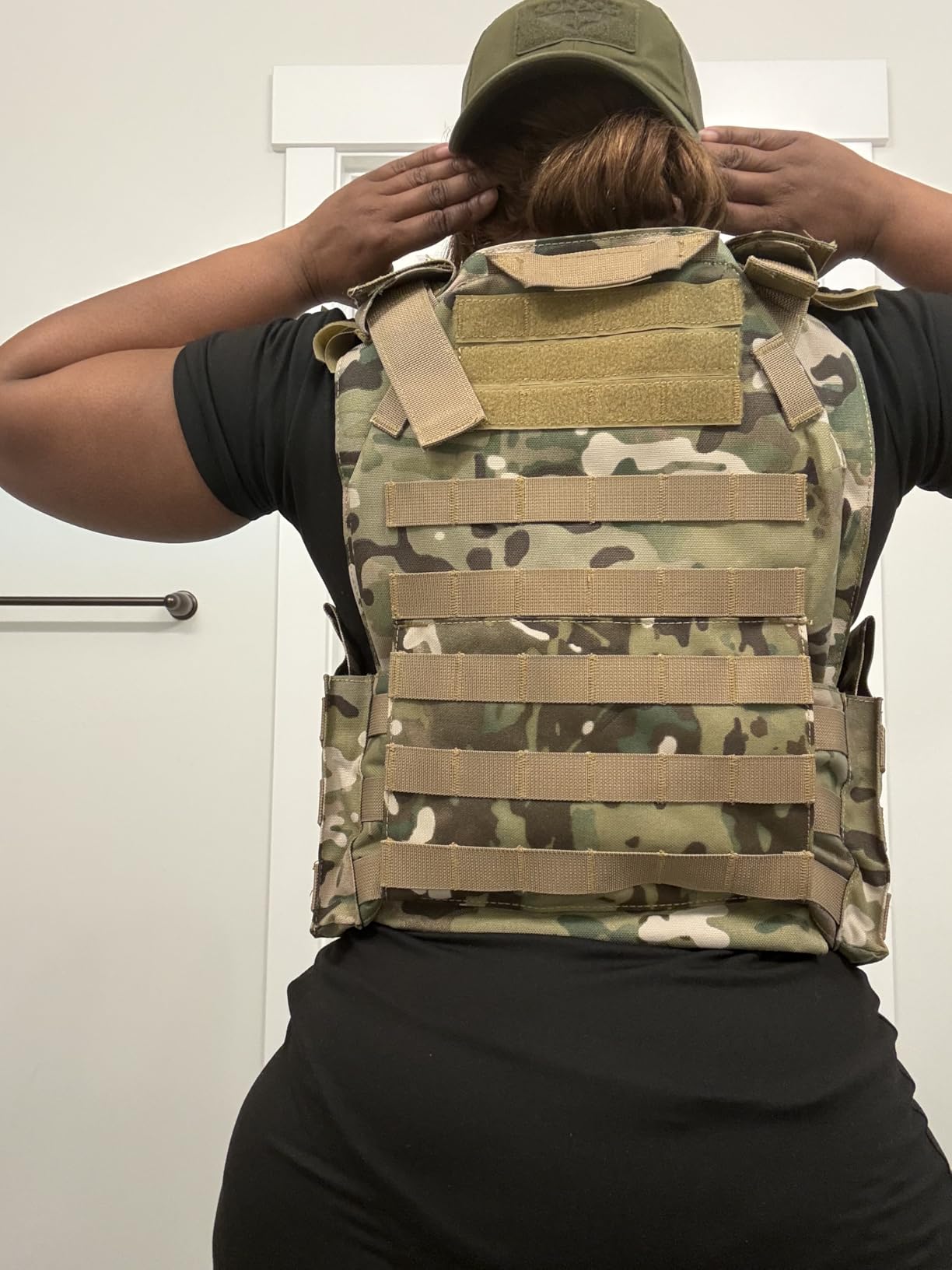 GFIRE Tactical Vest, Quick Release Lightweight Breathable Vest for Training | Fits L-4XL, Adjustable Size for Outdoor Hunting & Airsoft customer photo 2