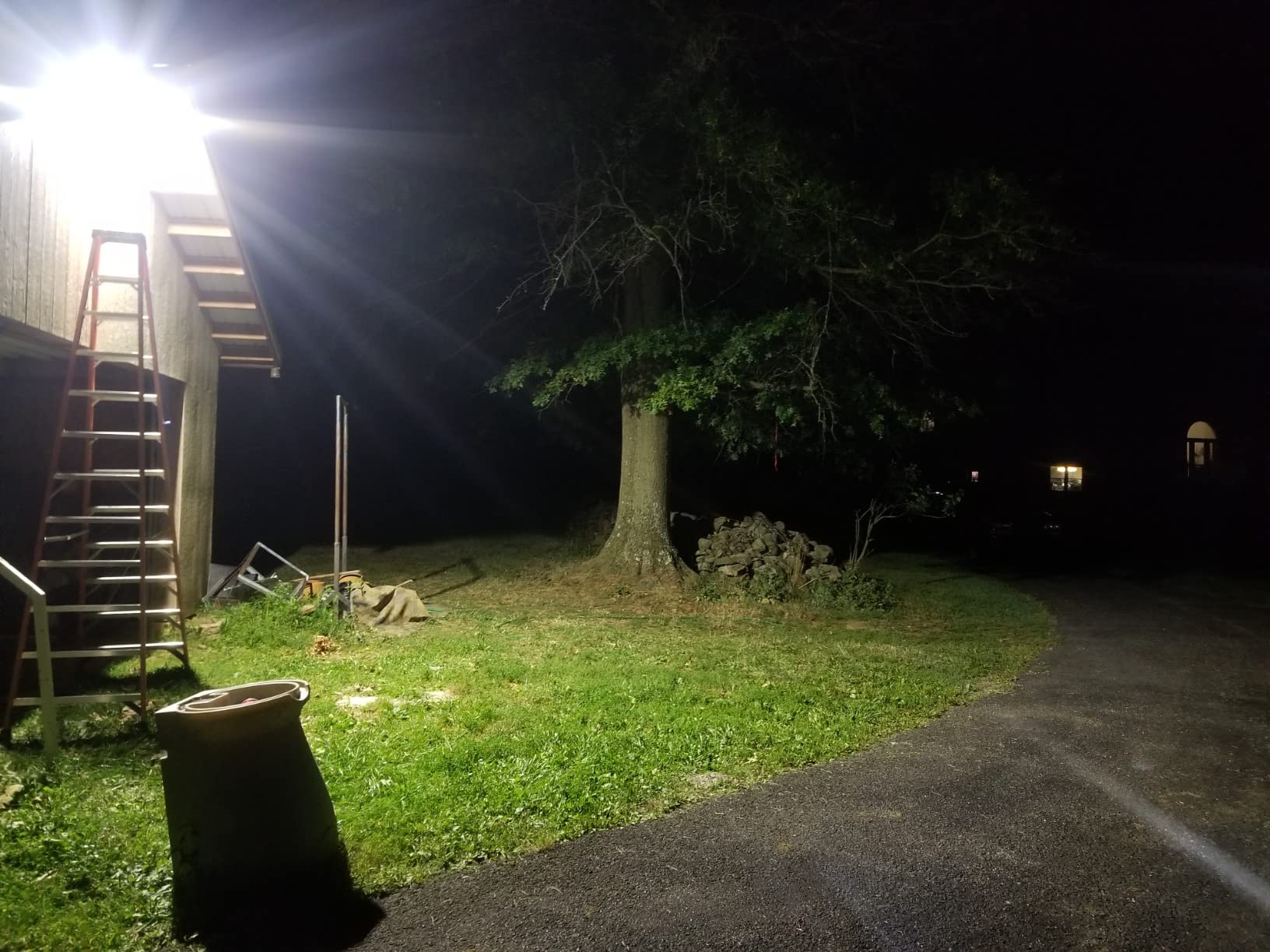 HYPERLITE LED Wall Pack Light 120W with Dusk to Dawn Photocell and Glass Lens LED Security Flood Commercial and Industrial Outdoor LED Wall Lights Out Door for House Warehouses UL Listed customer photo 1