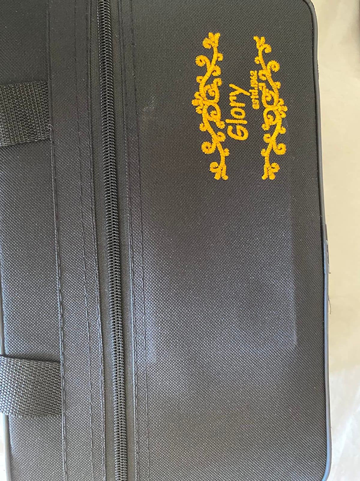 Glory Bb Pocket Trumpet with Case, Cleaning Cloth, Gloves, Gold Lacquer (LAQUER) customer photo 2
