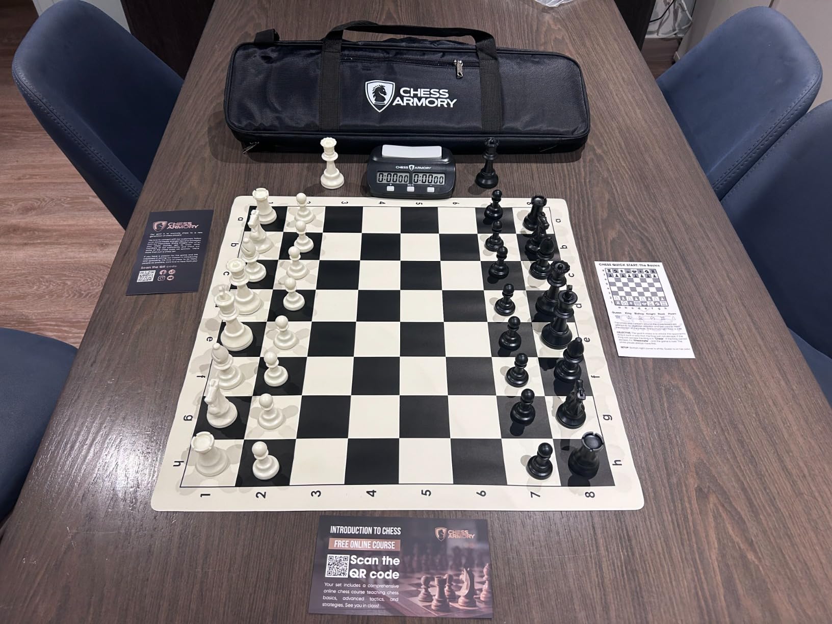 Chess Armory Deluxe Tournament Chess Set 20