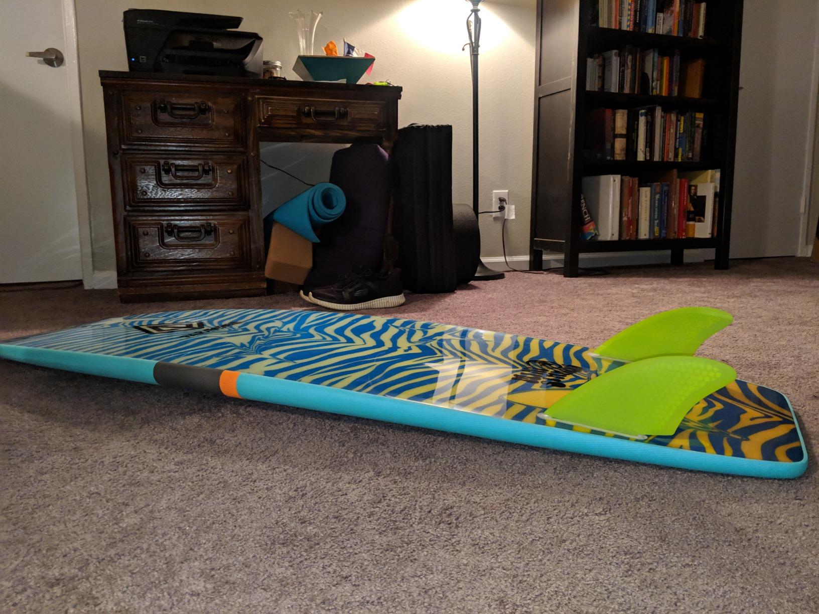 Performance Soft-Top Surfboard | Handshaped, Fun & Easy to Ride | 5'6