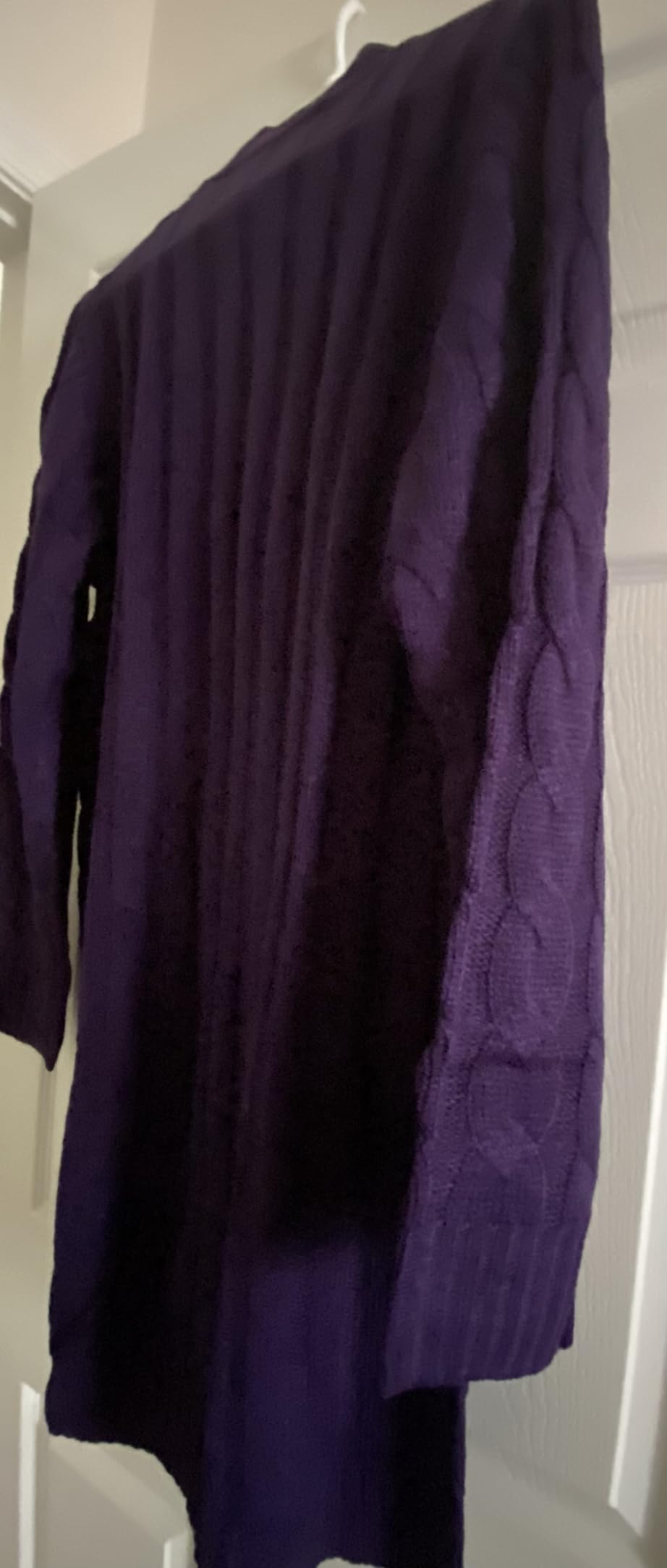 PRETTYGARDEN Womens Cable Knit Button Long Cardigan Sweaters customer photo 1