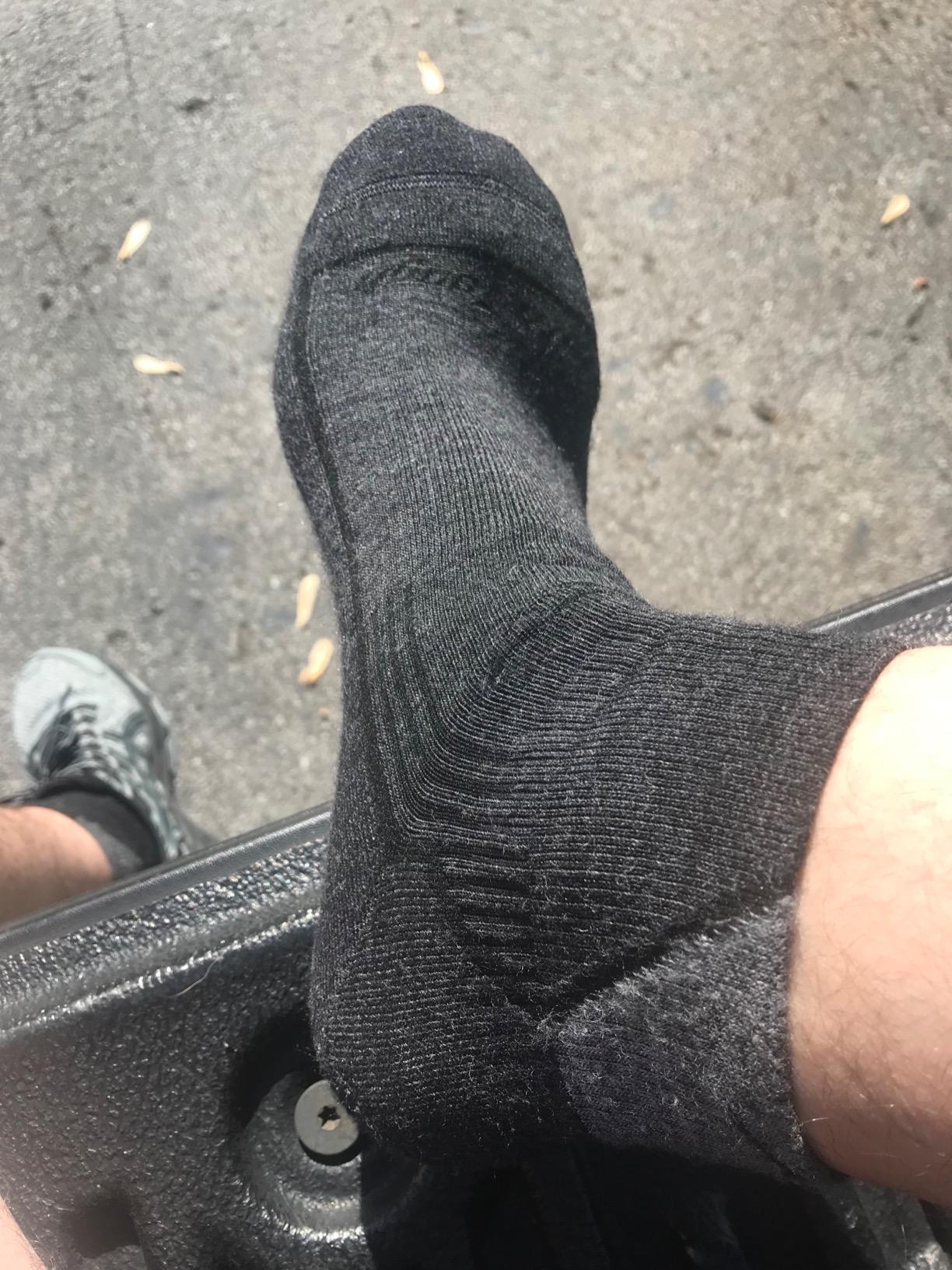 Darn Tough Vermont Men's Hiker Quarter Midweight Cushion Socks (1959) customer photo 1