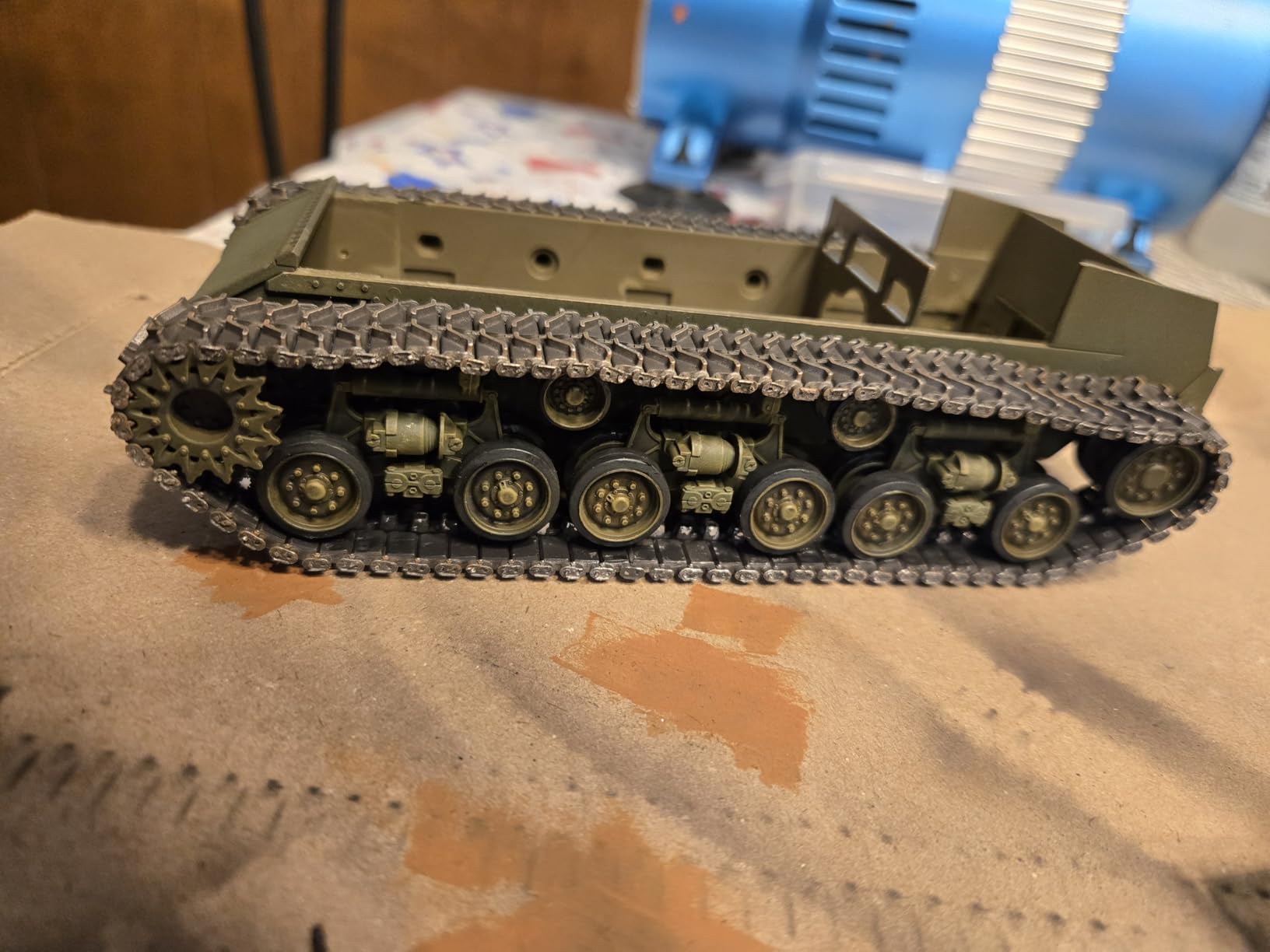 1/35 Workable Metal HVSS T80 Track Links: M4 M4A3E8 Sherman M50 M51 Super Sherman Tank Model Kit customer photo 2