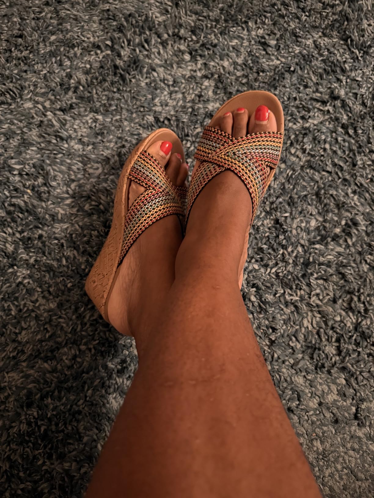 Skechers Women's Beverlee-Delighted Wedge Sandal customer photo 2