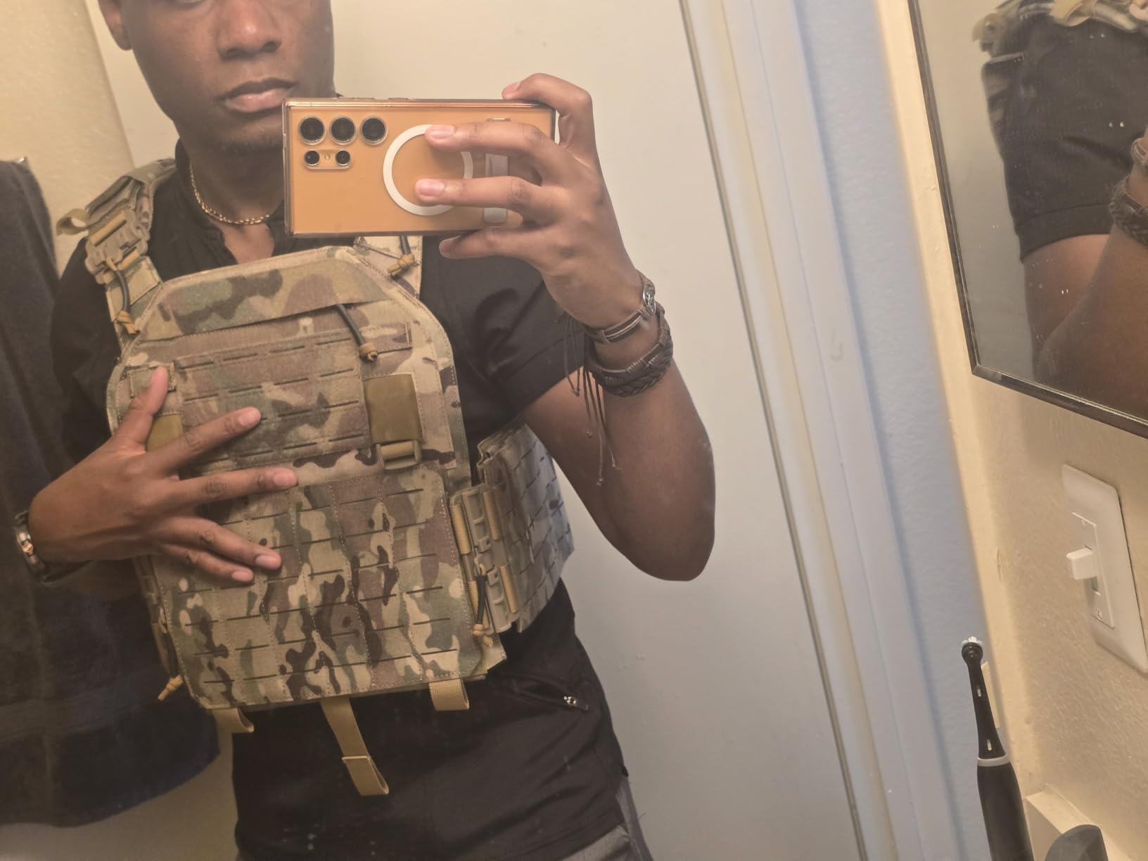 Redemption Crusader 2.0 Tactical Airsoft Vest With Molle Quick Release Buckles And Adjustable Size Sides | 1000D Nylon customer photo 1