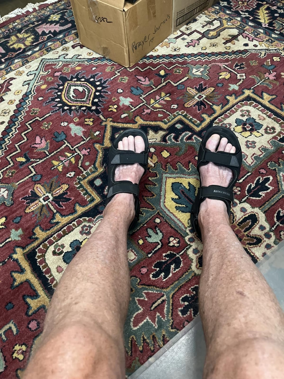 DREAM PAIRS Men's Hiking Walking Sport Water Sandals customer photo 1