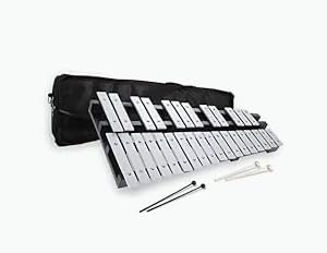 Heuyrao 30 Notes Foldable Glockenspiel Xylophone | Includes 4 Mallets, Carrying Bag, Ideal for Adult and Beginner, Outdoor Performance & Music Content Creation customer photo 2