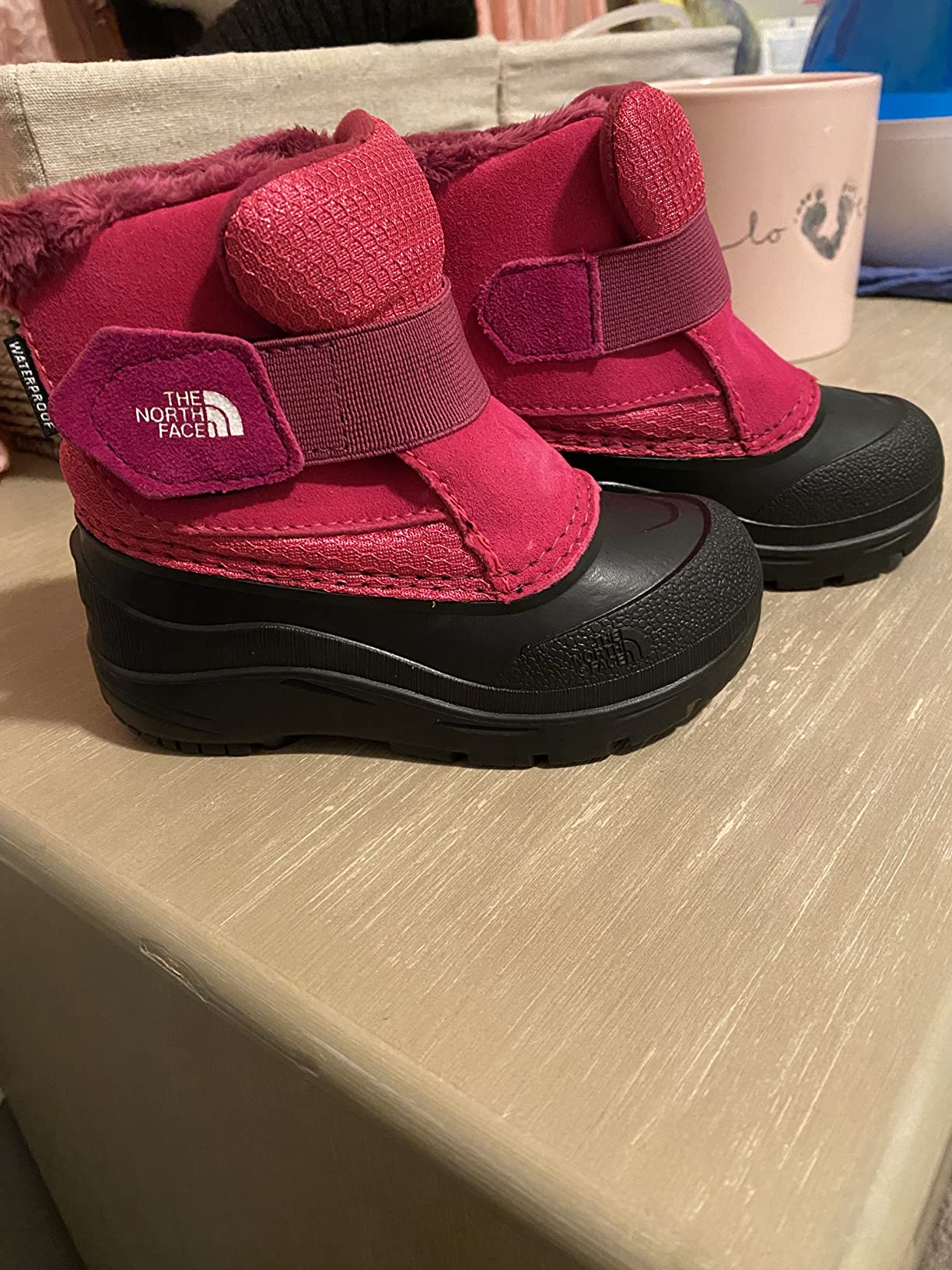 The North Face Kids' Alpenglow II Insulated Snow Boot - Waterproof Construction & Durable Rubber Outsole customer photo 2