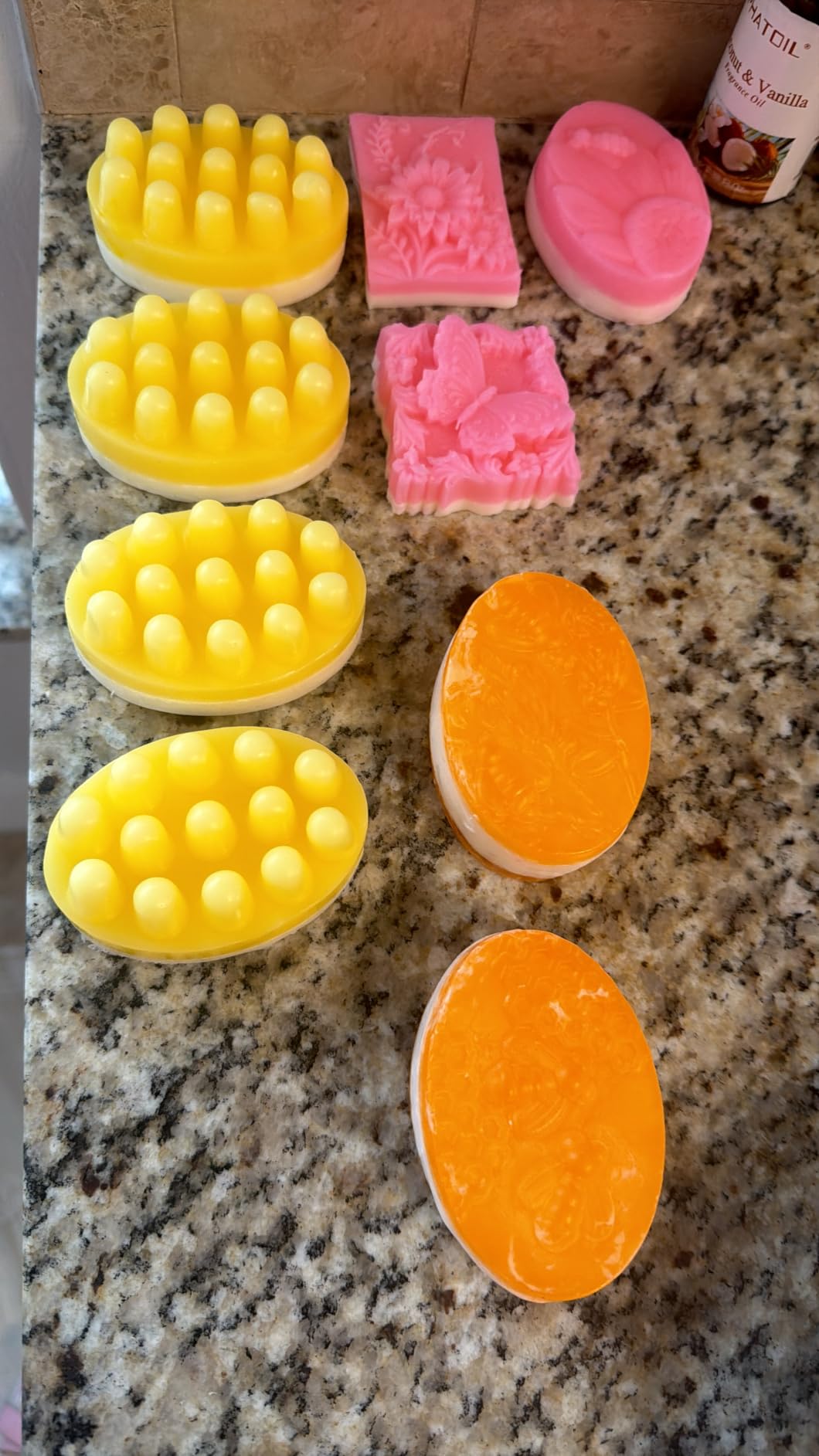 Primal Elements Jojoba Oil Soap Base - Moisturizing Melt and Pour Glycerin Soap Base for Crafting and Soap Making, Easy to Cut - 10 Pound customer photo 1