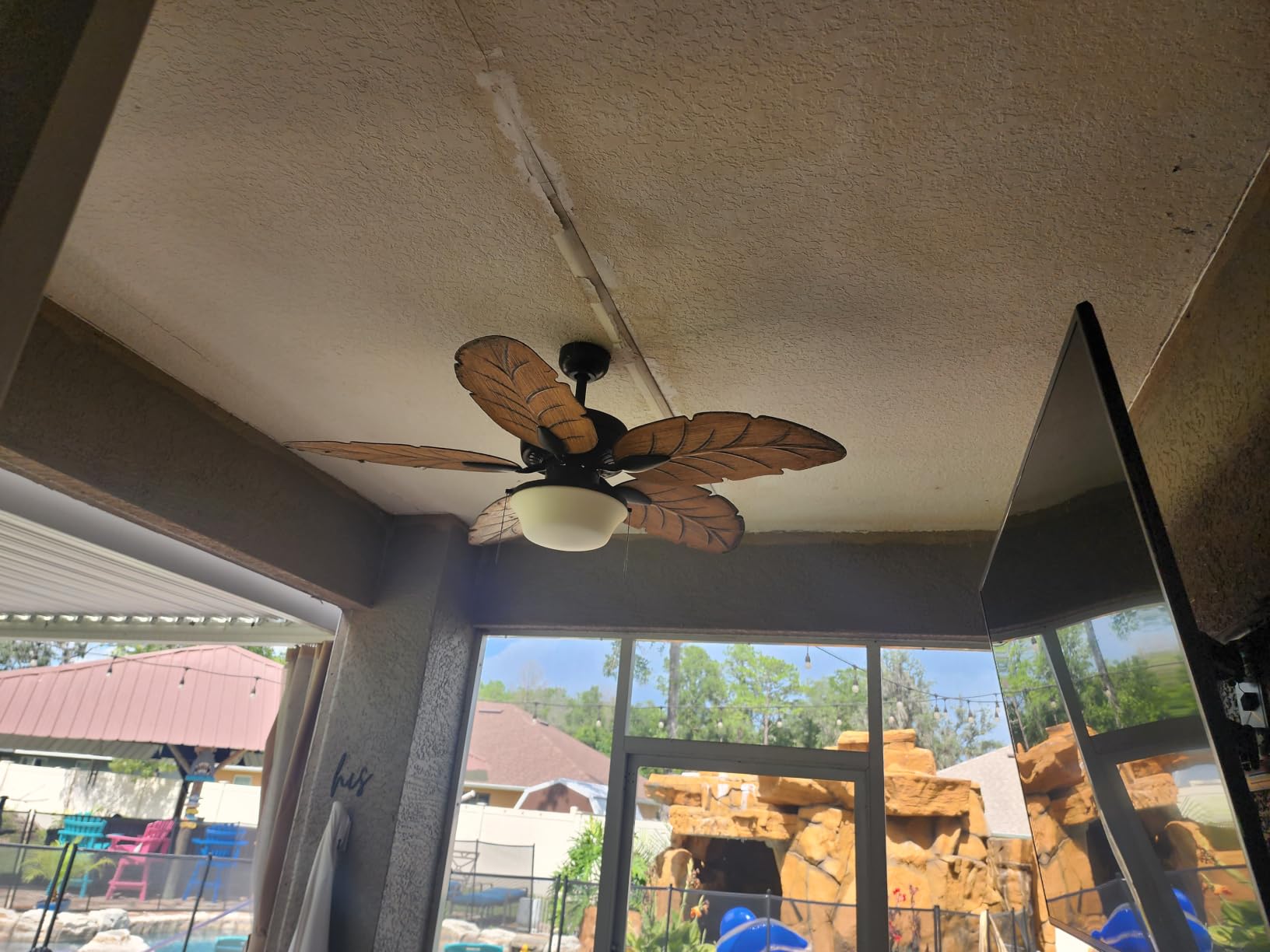 A LA Maison Ceilings WP01nm-12 Foam Wood Ceiling Planks, 39 in x 6 in, Natural Maple, Pack of 12 (Glue-Up, 19.5 sq. ft. per case) customer photo 2