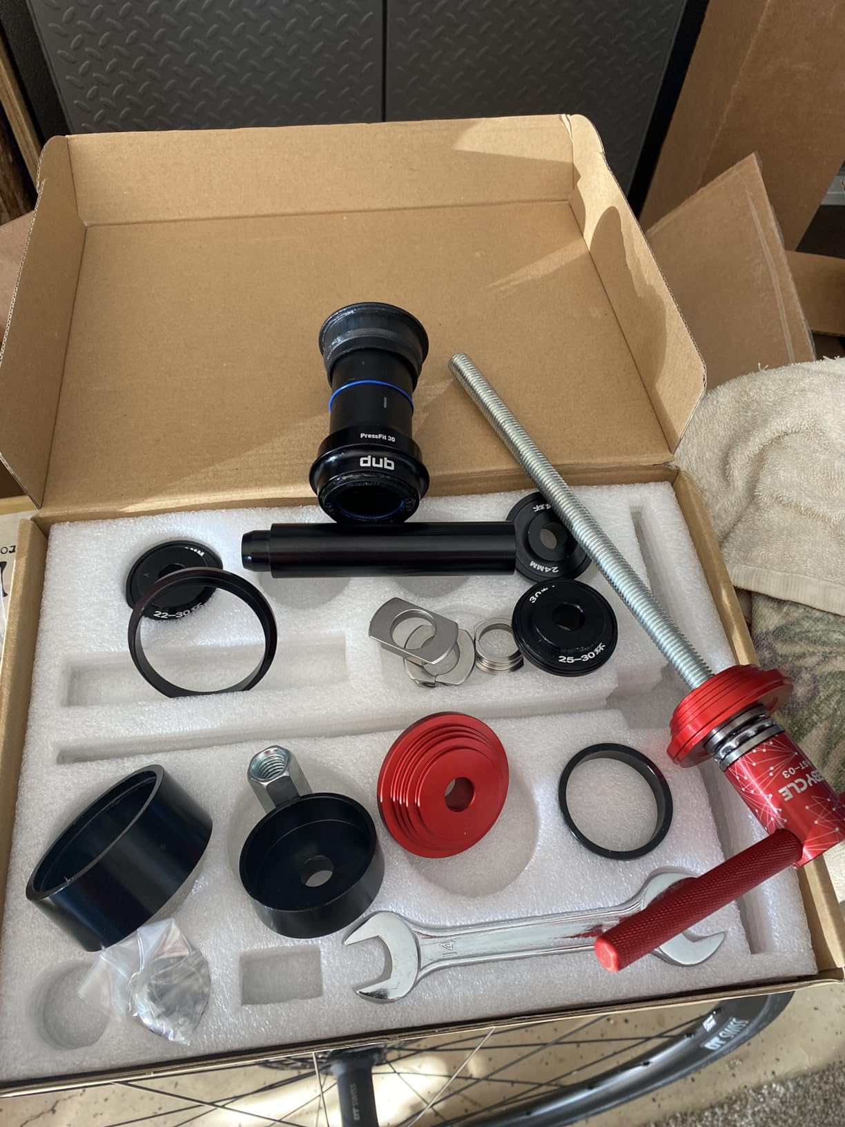 Mimoke Bicycle Headset Press Tool, Installation Tools Press-in for Bottom Bracket for BB73 BB86 BB30 BB91 BB92 PF30 customer photo 1