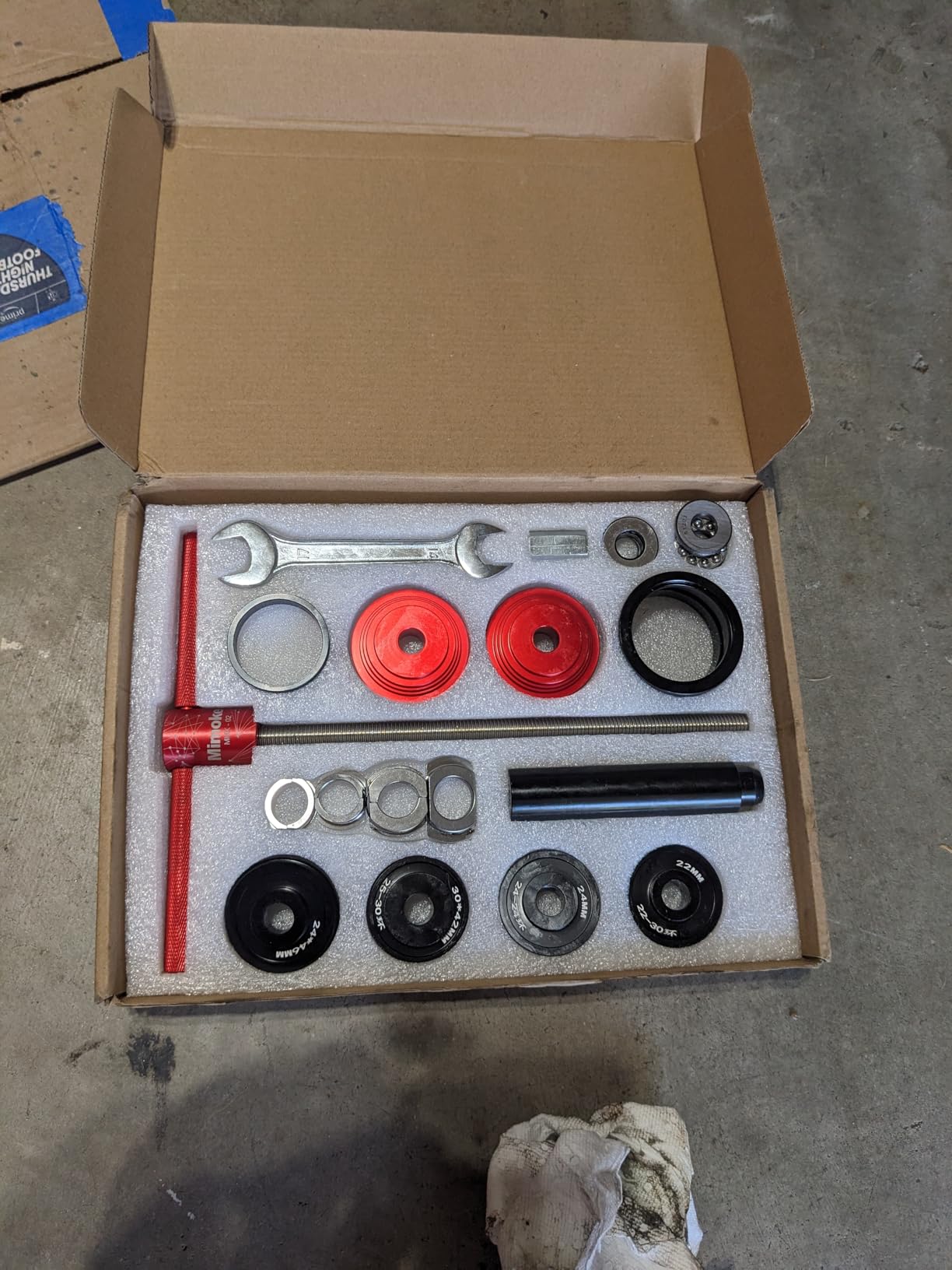 Mimoke Bicycle Headset Press Tool, Installation Tools Press-in for Bottom Bracket for BB73 BB86 BB30 BB91 BB92 PF30 customer photo 2