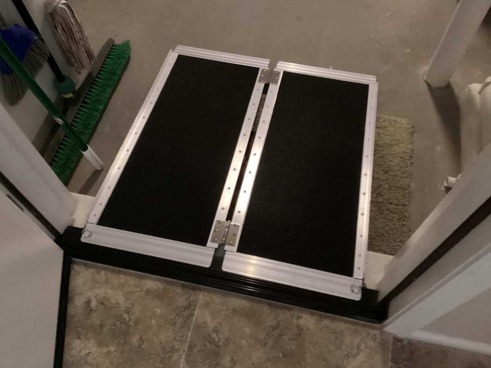 Portable Wheelchair Ramp 3FT, Non-Skid Aluminum Ramps for Wheelchairs for Home Steps, 800 LBS Capacity Handicap Ramp for Doorway, Threshold, Front Porch, Entry, Stairs 36