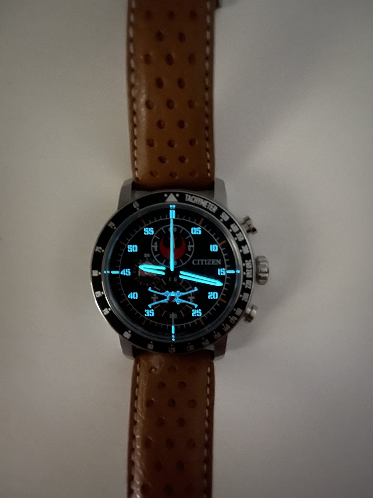 CITIZEN Men's Eco-Drive Rebel Pilot 44mm Stainless Steel CA0761-06W customer photo 1