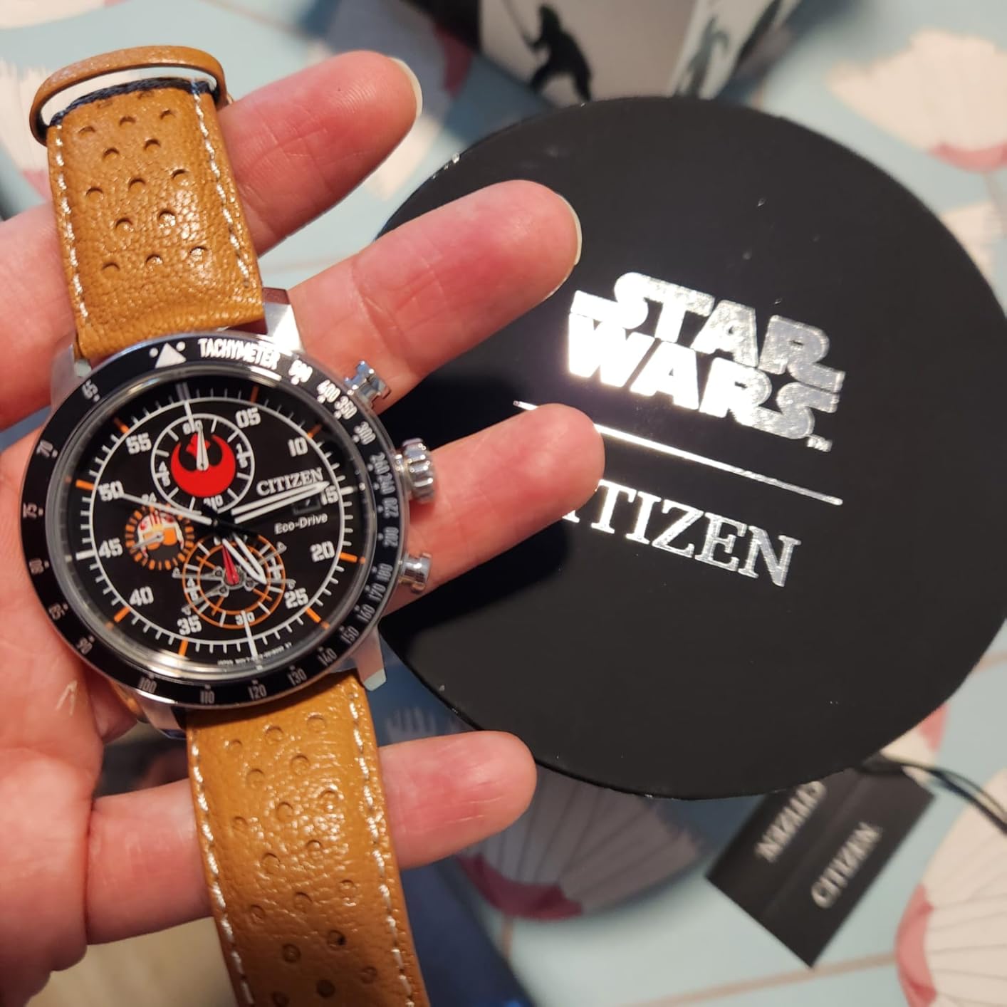 CITIZEN Men's Eco-Drive Rebel Pilot 44mm Stainless Steel CA0761-06W customer photo 2