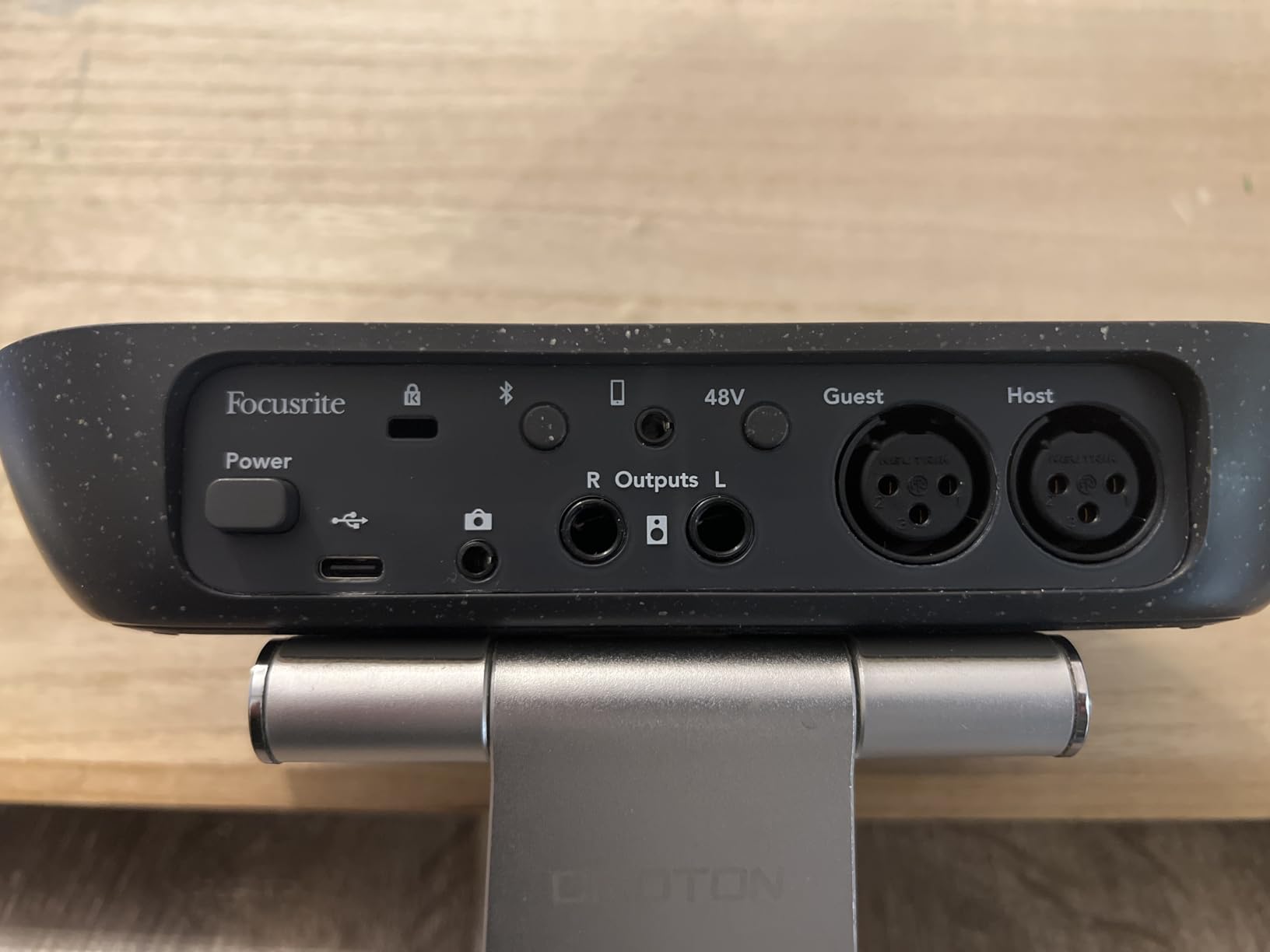 Focusrite Vocaster Two | Podcasting Interface for Recording Host and Guest. 2 Mic Inputs and Headphone Outputs, with Auto Gain, Enhance, and Mute customer photo 2