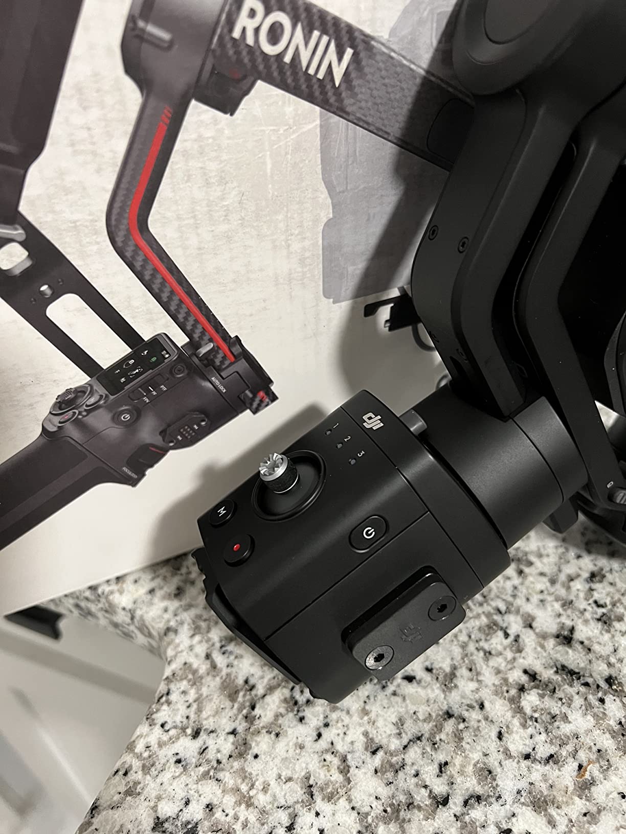 DJI RS 3 Pro Combo, 3-Axis Gimbal Stabilizer for DSLR and Cinema Cameras Canon/Sony/Panasonic/Nikon/Fujifilm/BMPCC, Automated Axis Locks, Carbon Fiber Arms, Includes Ronin Image Transmitter, Black customer photo 2