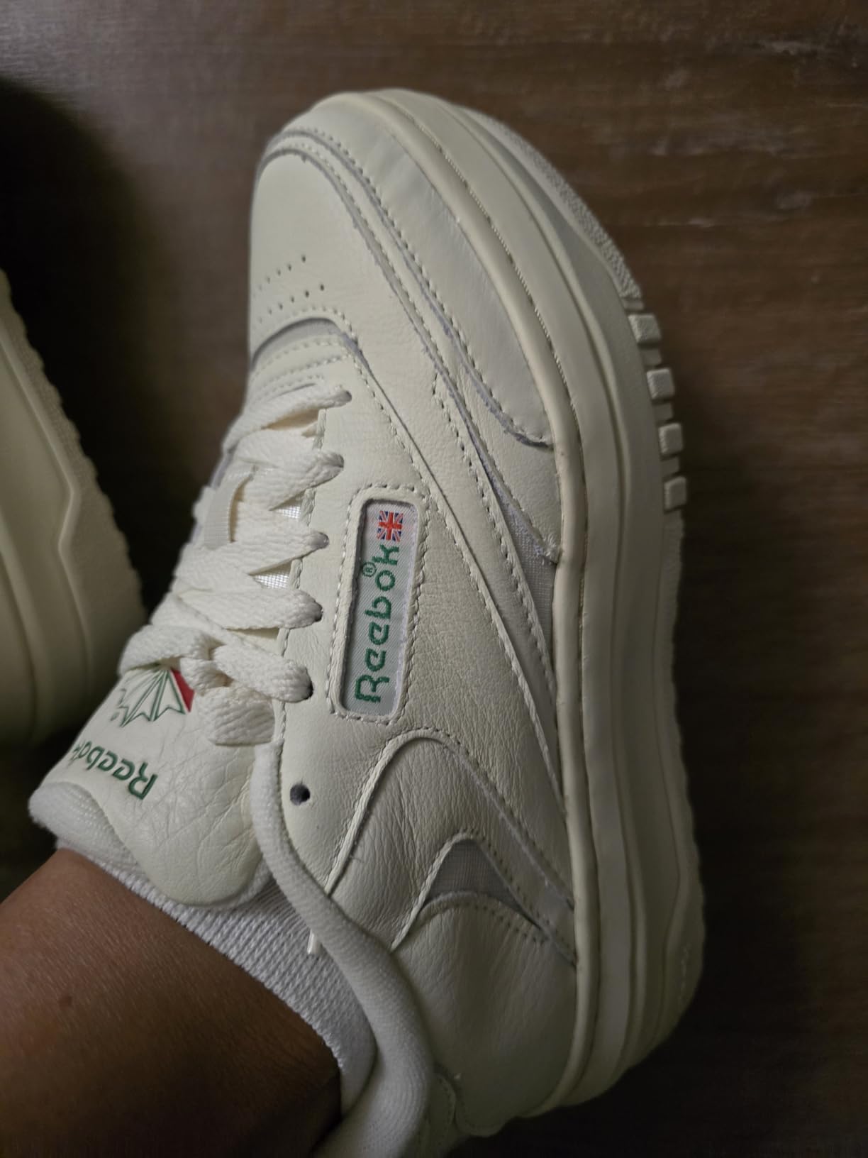 Club C Extra Platform Sneakers for Women - White Casual Tennis Women's Fashion Sneakers - Womens Shoes Size 5 to 11 customer photo 1
