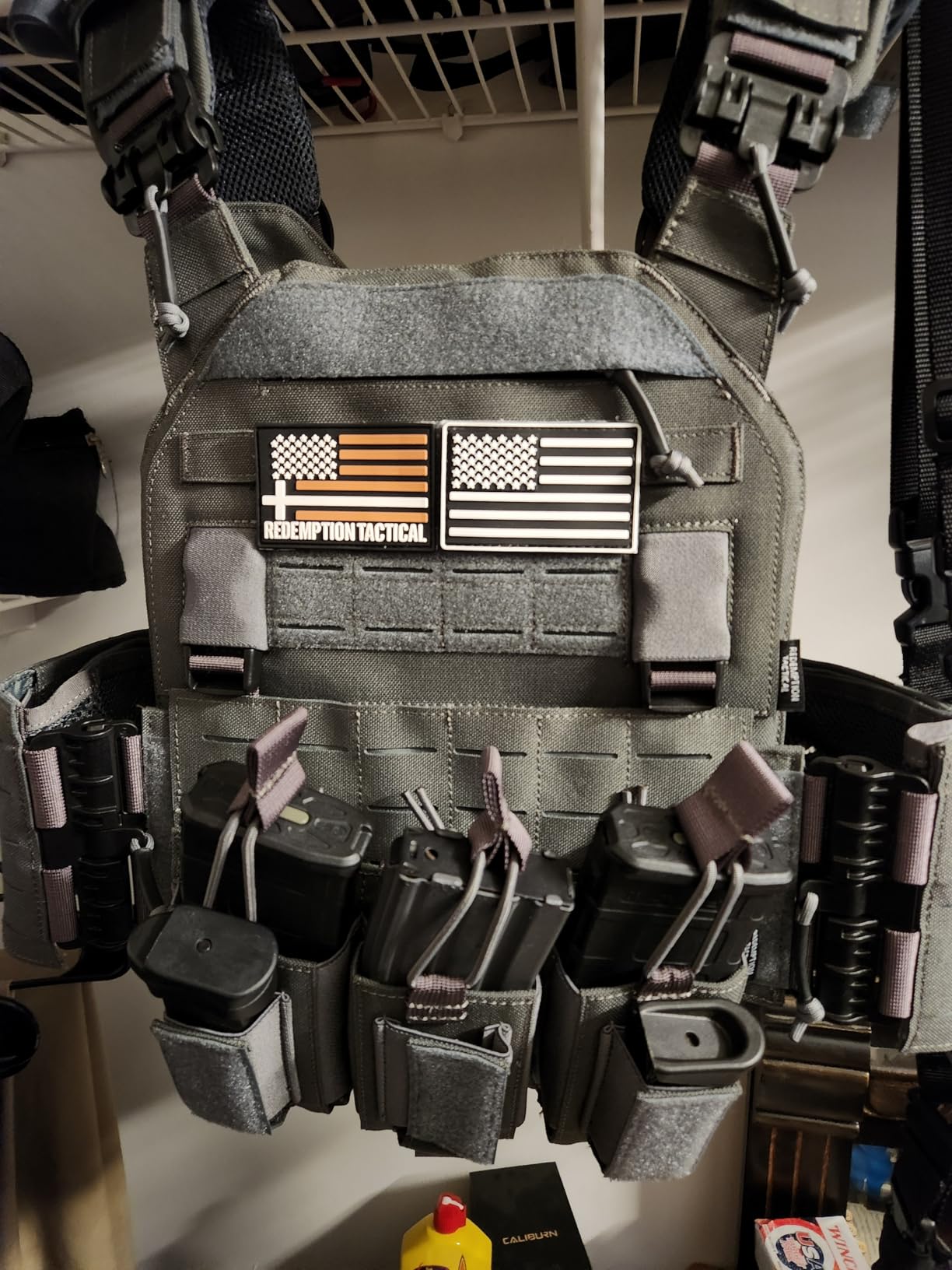 Redemption Crusader 2.0 Molle Quick Release Buckles Airsoft Vest With Adjustable Size Sides And Triple Pouch customer photo 1