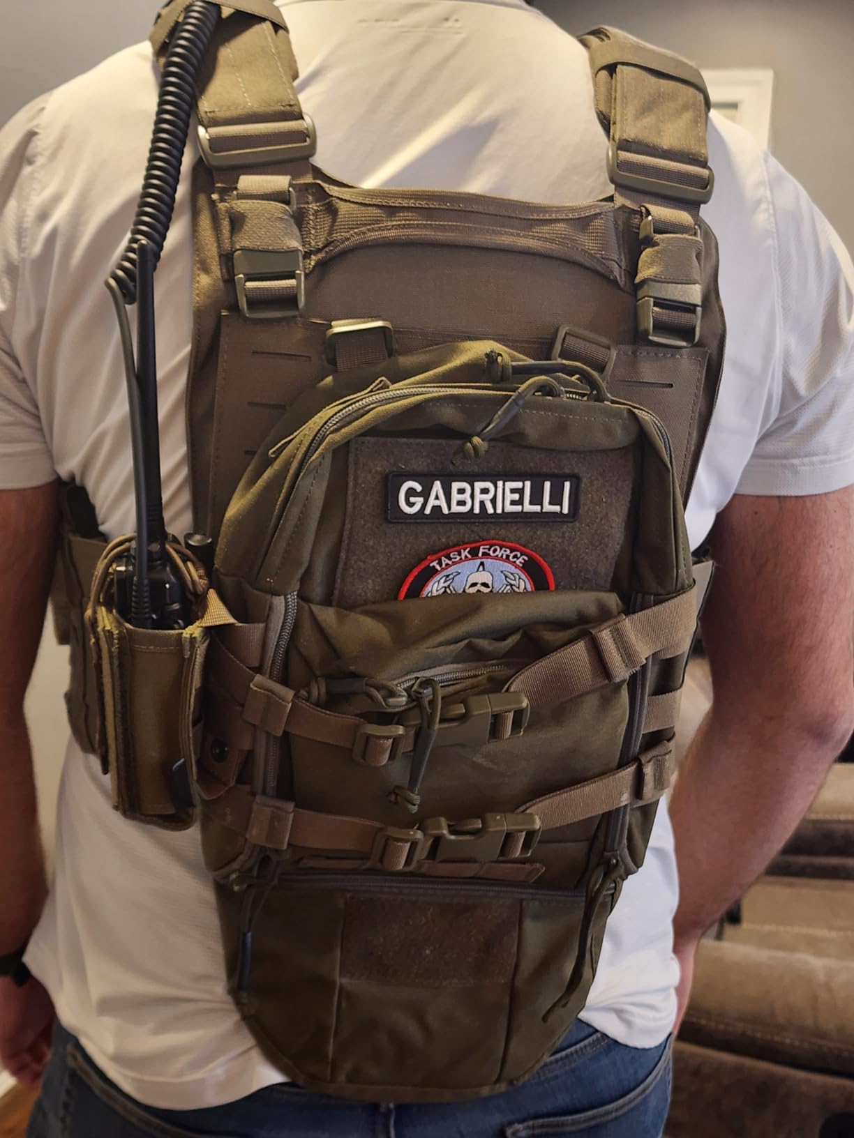 Redemption Crusader 2.0 Molle Quick Release Buckles Airsoft Vest With Adjustable Size Sides And Triple Pouch customer photo 2