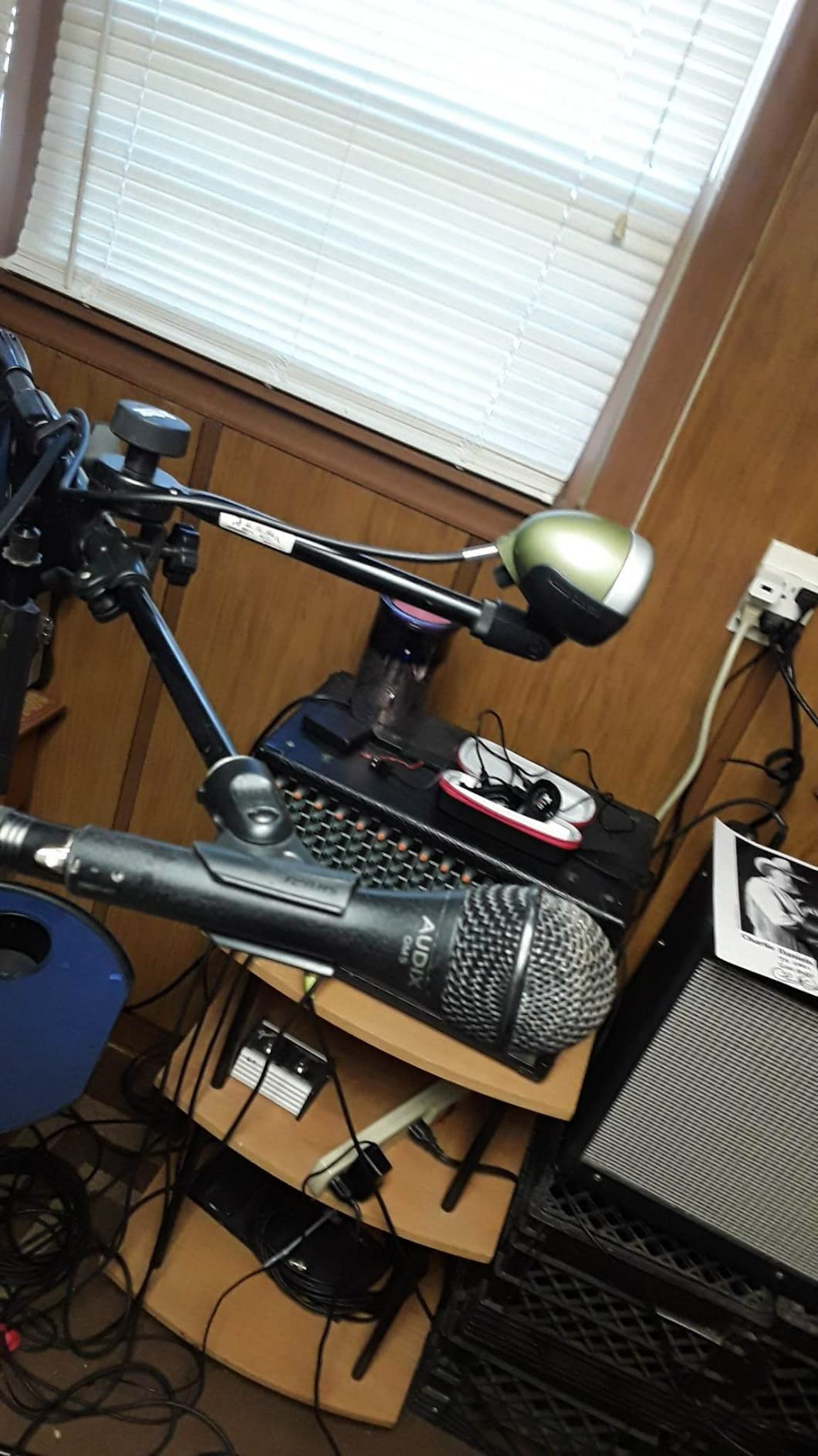 Ammo Clip 520 Bullet Mic Holder Compatible With Shure 520DX Green Bullet, Superlux D112/C and Other Similar Harmonica Microphones (Midnight Blue) customer photo 2