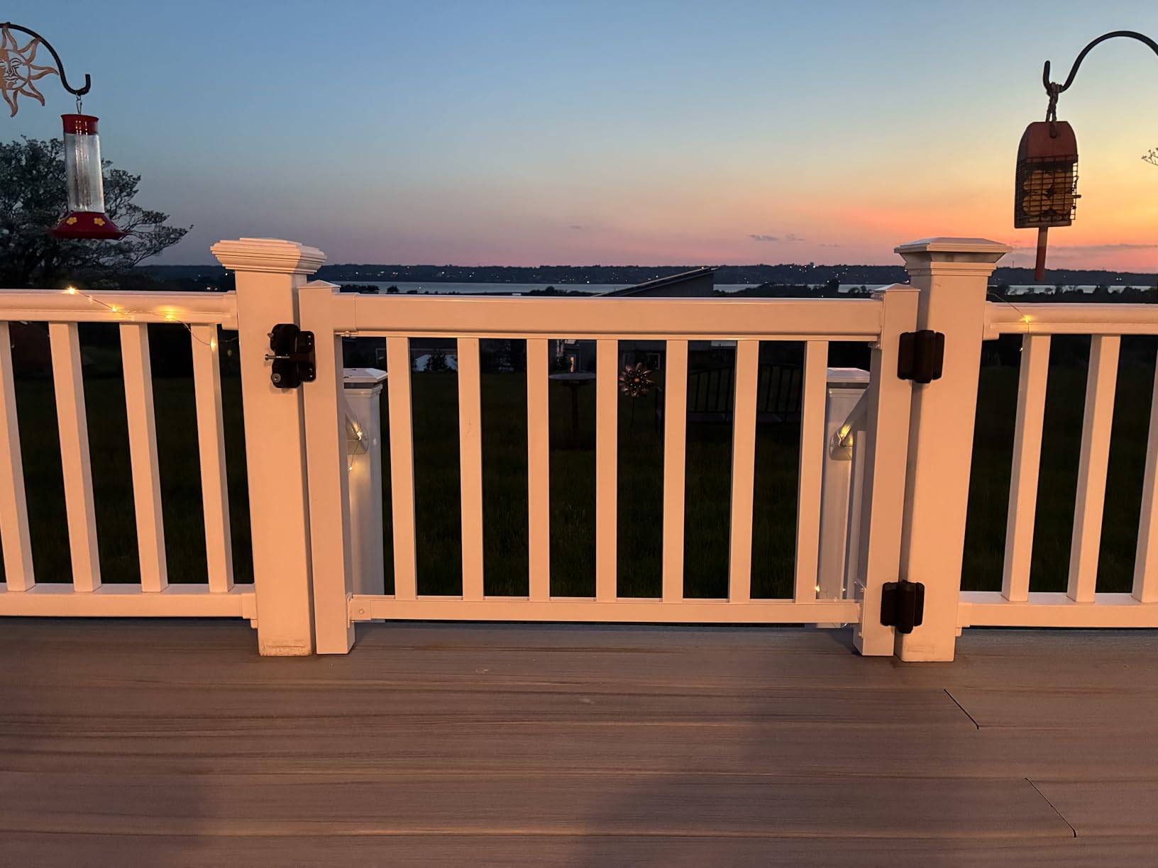 Outdoor Gate for Deck, 42