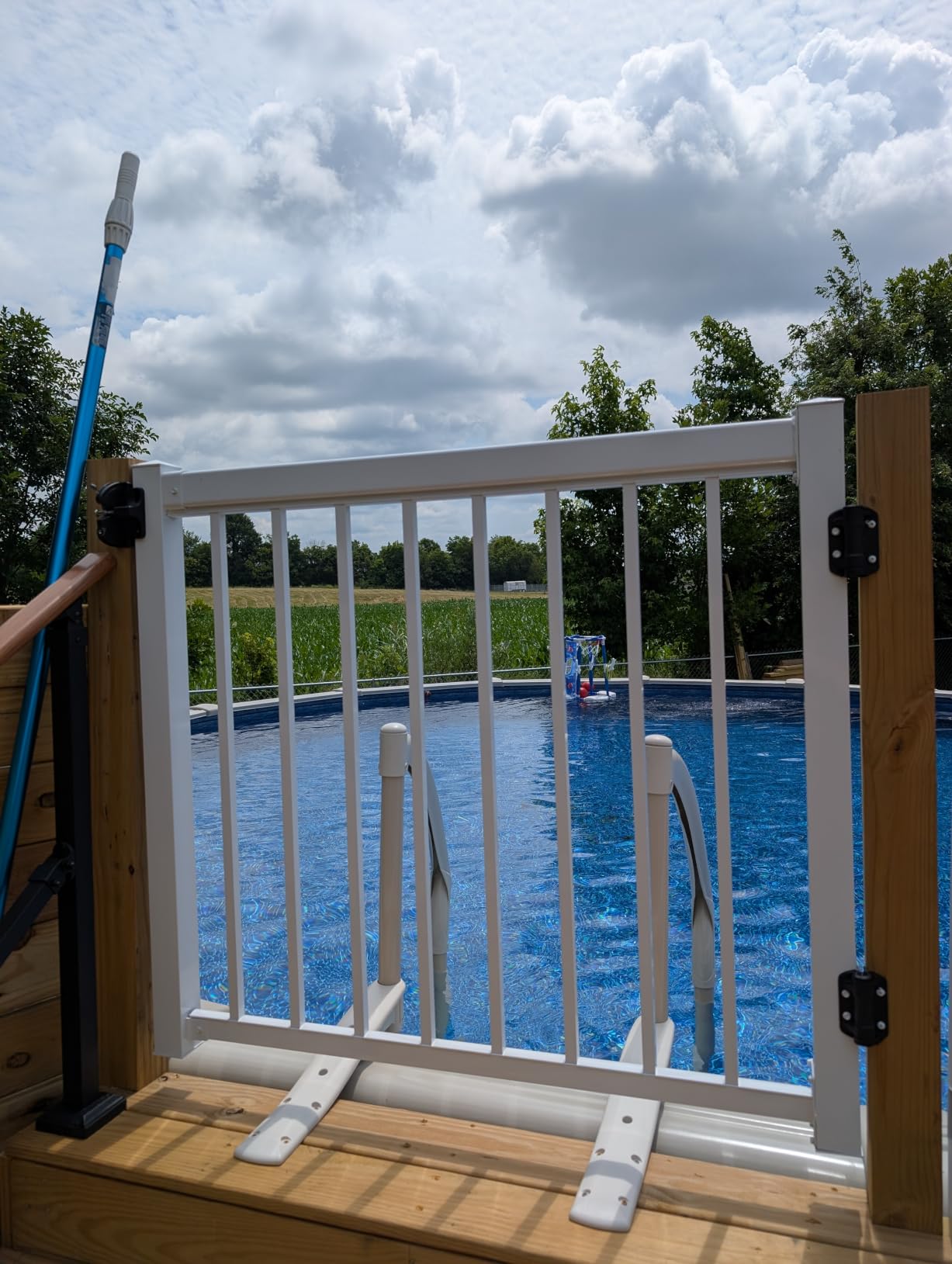 Outdoor Gate for Deck, 42