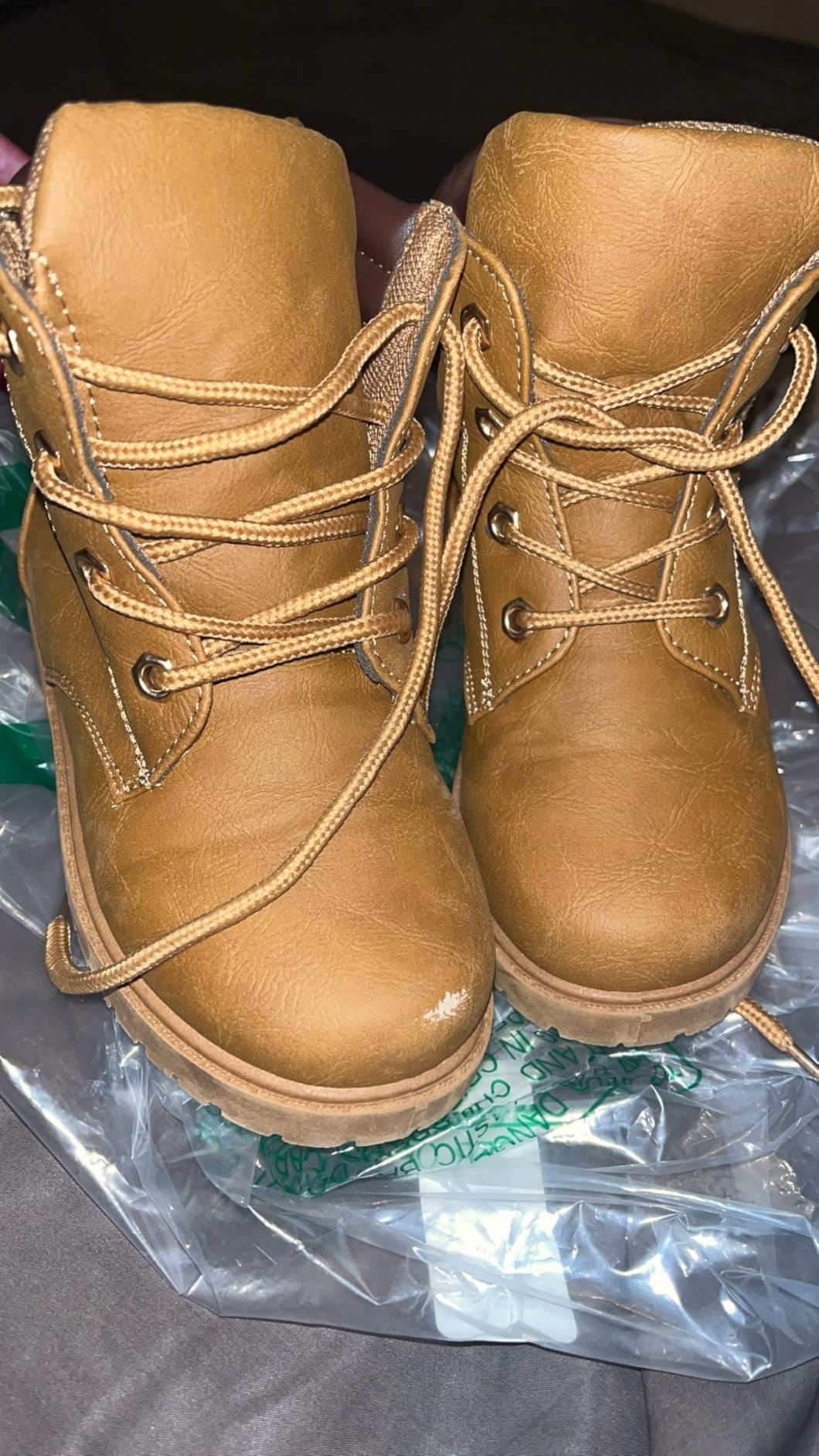 Kids Hiking Outdoor Workboot Walking Winter Hiking Climbing Snow Boots (Toddler/Little Kid/Big Kid) customer photo 2