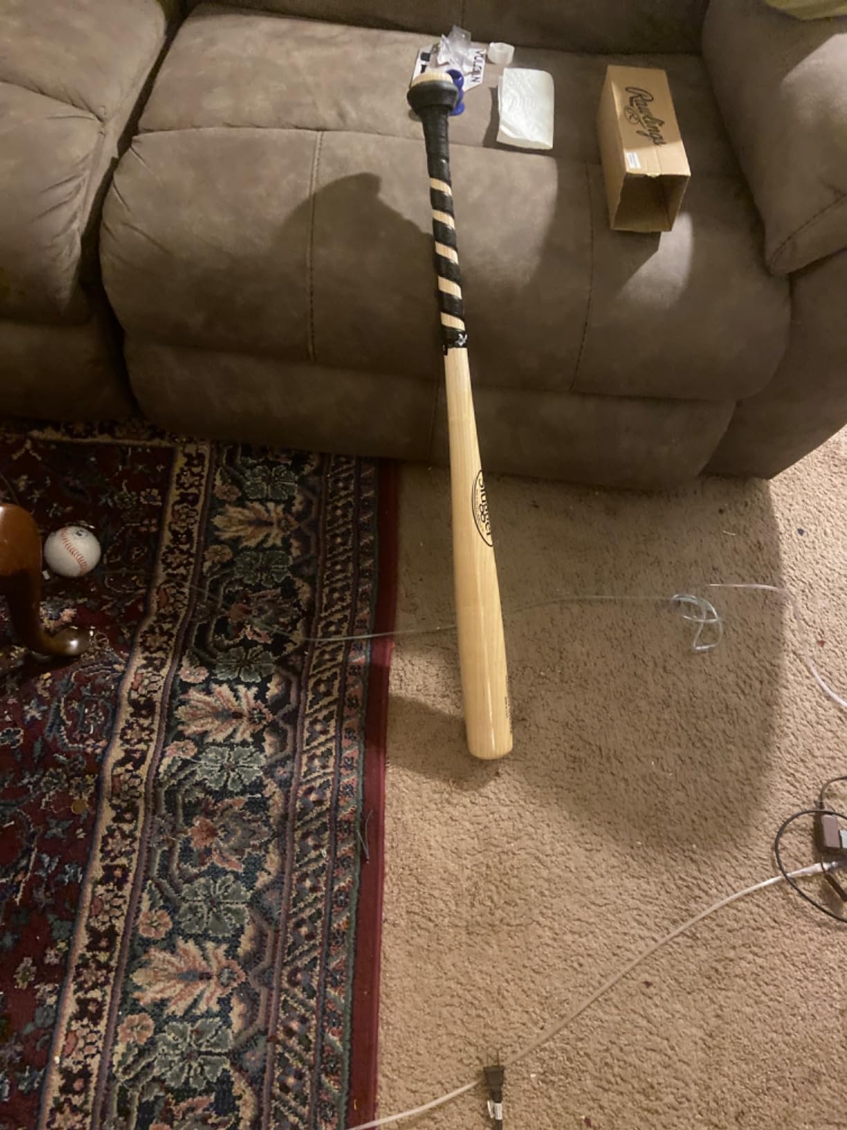 Louisville Slugger Genuine Mix Unfinished Clear Baseball Bat customer photo 1