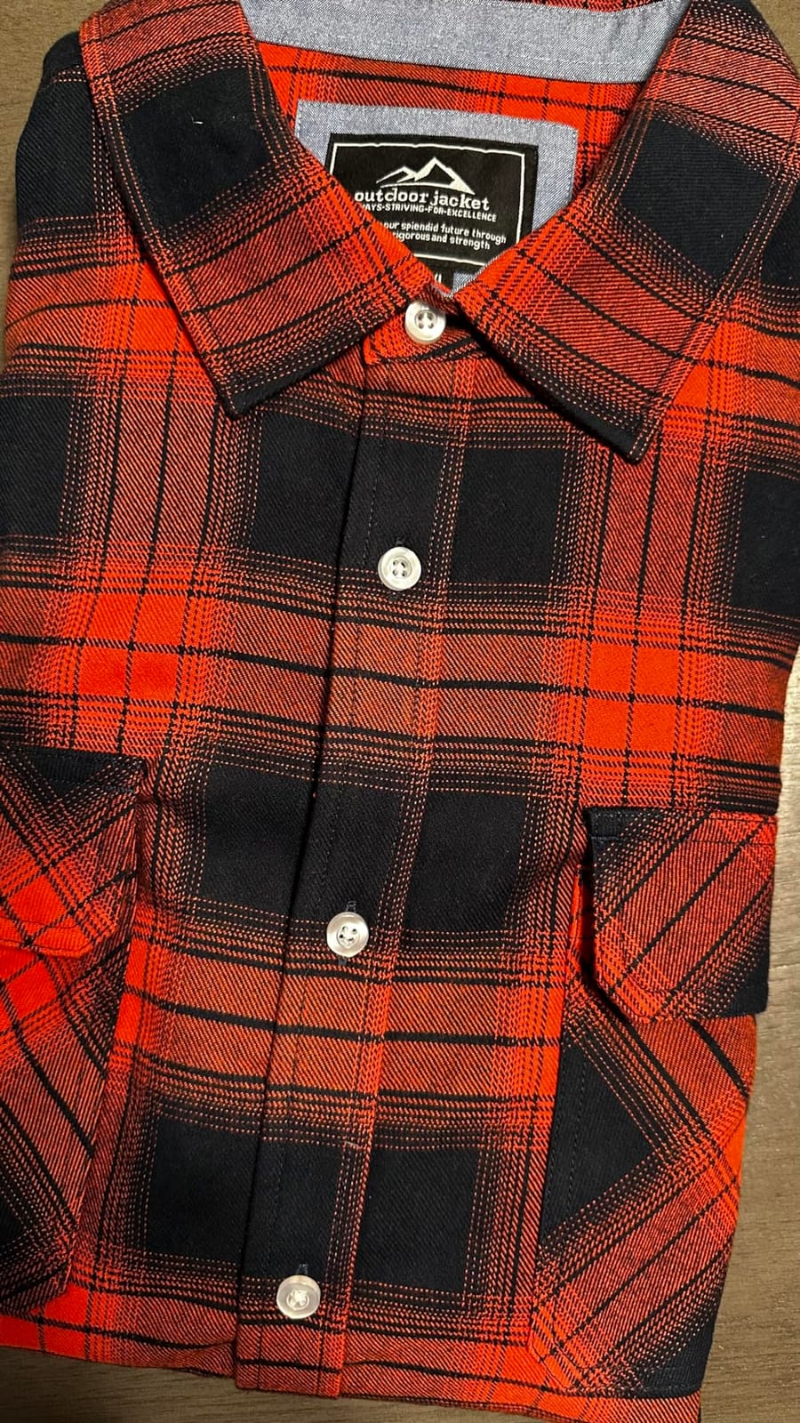 MAGCOMSEN Mens Flannel Shirts Long Sleeve Cotton Plaid Button Down Shirt customer photo 2
