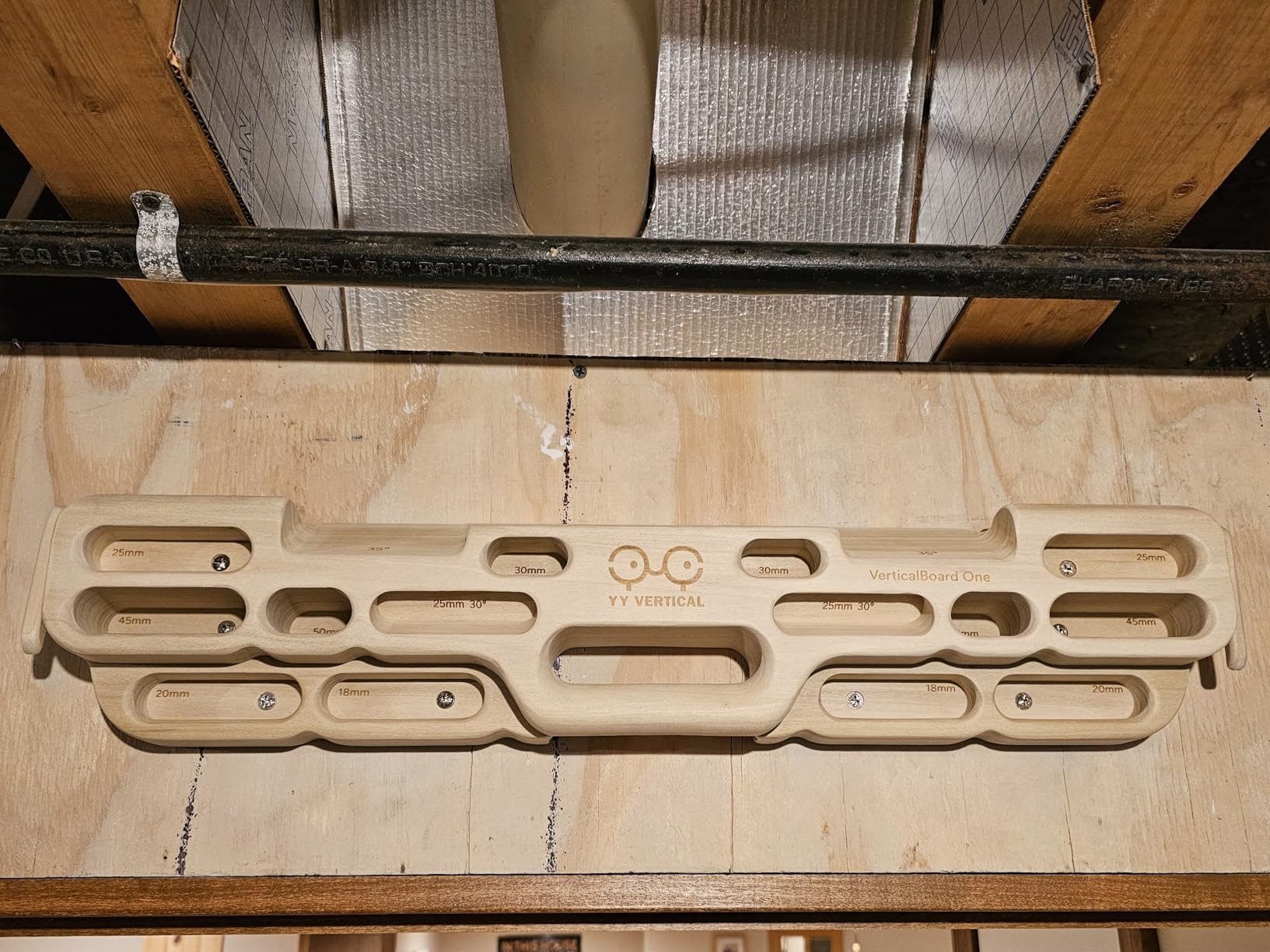 YY Vertical Hangboards for Rock Climbing customer photo 1