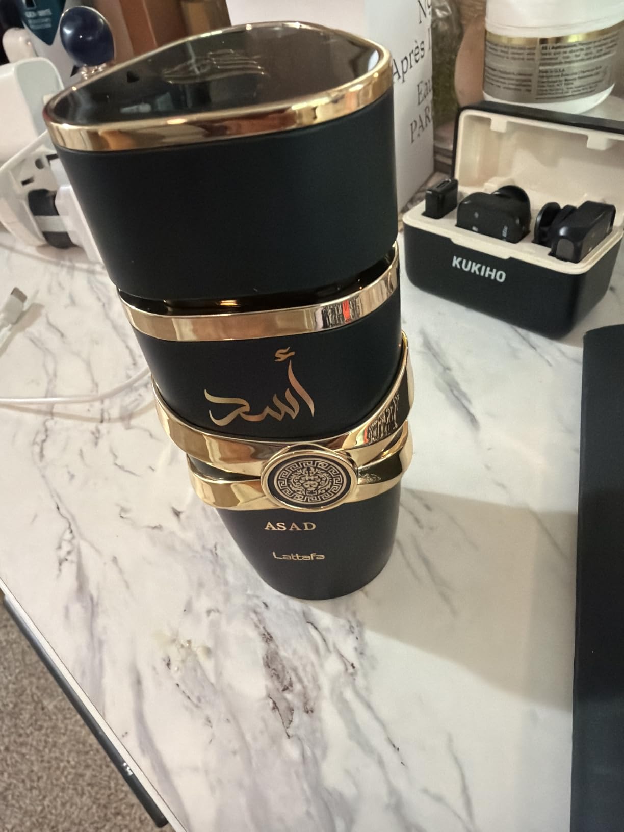 Lattafa Perfumes Asad for Unisex Eau de Parfum Spray, 3.4 Ounce customer photo 1