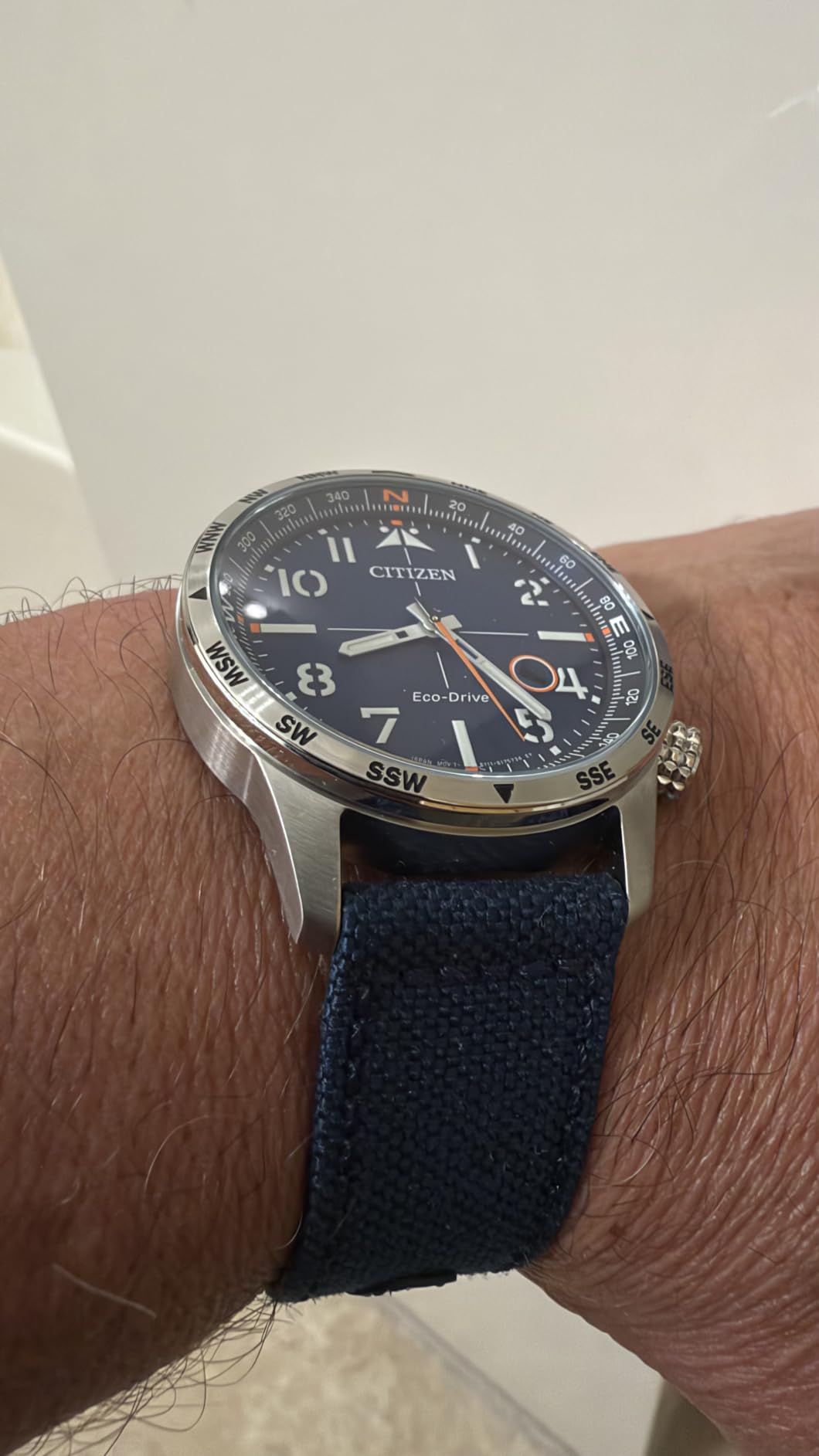 Citizen Men's Eco-Drive Weekender Avion Field Watch customer photo 2