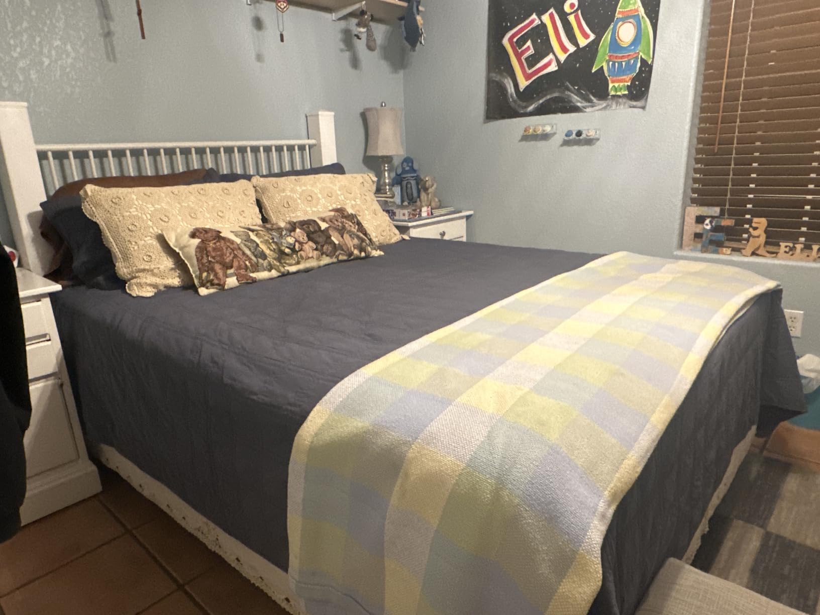 HORIMOTE HOME 100% Cotton Quilt Queen Size Beige Bedspread, Pre-Washed 3-Piece Cozy Lightweight Stitching Decorative Bedding Cover Coverlet Set with 2 Shams in Geometric Pattern for All Season customer photo 2